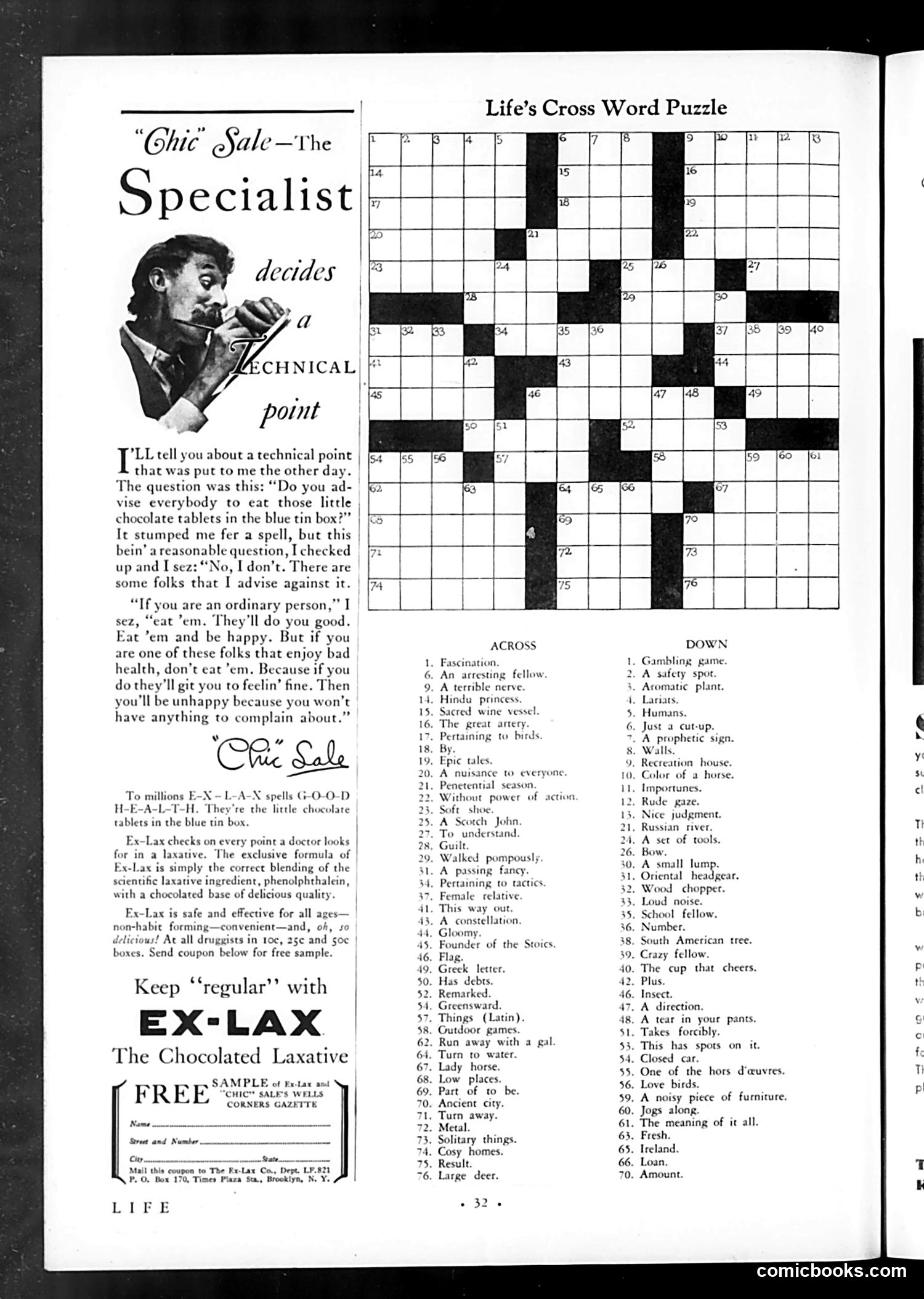 Life — August 14, 1931 — page 34 of 36