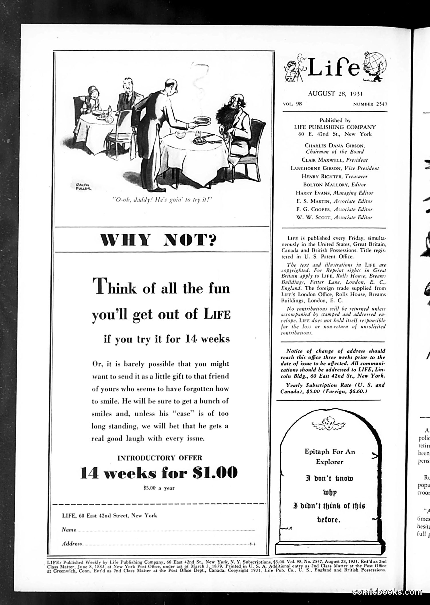 Life — August 28, 1931 — page 4 of 37