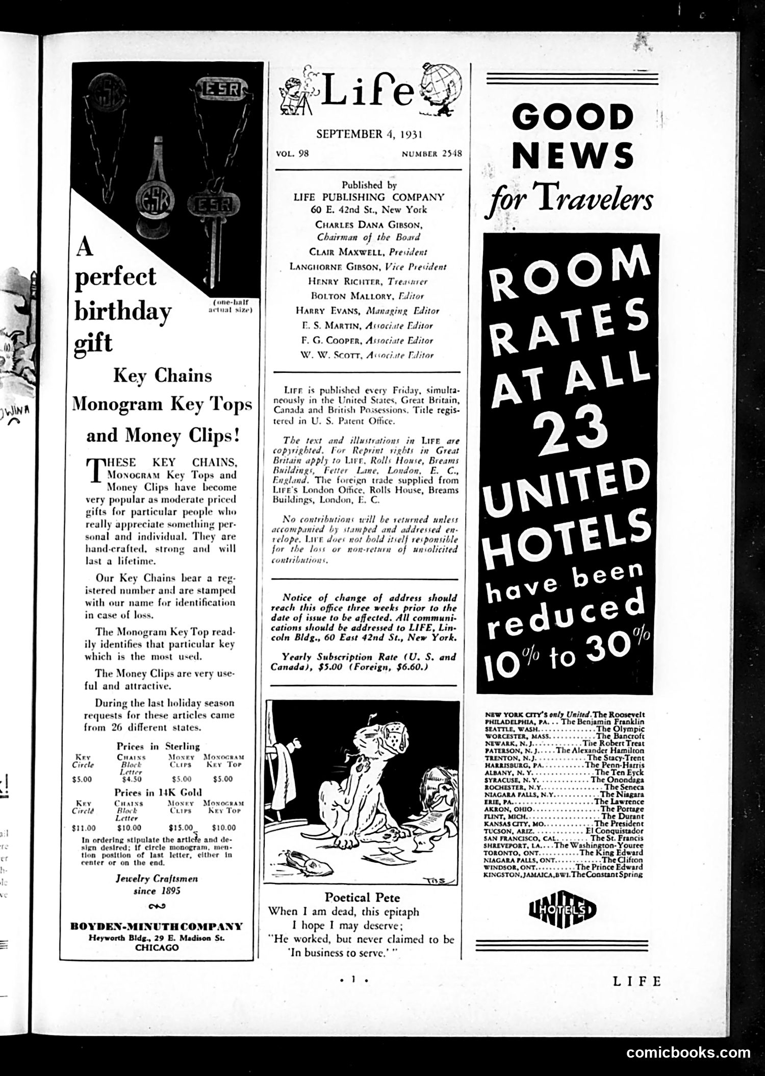 Life — September 4, 1931 — page 3 of 36