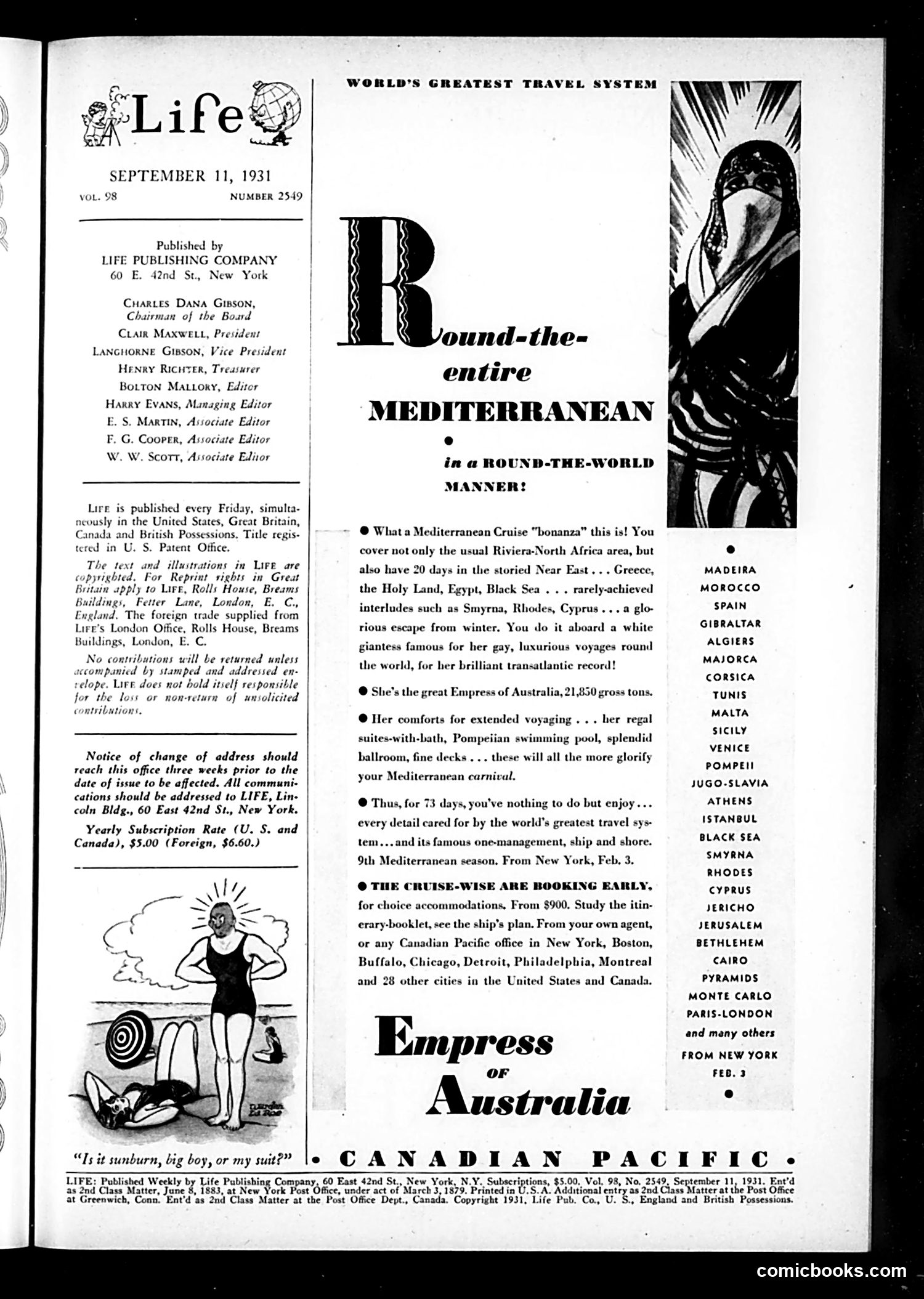 Life — September 11, 1931 — page 3 of 36