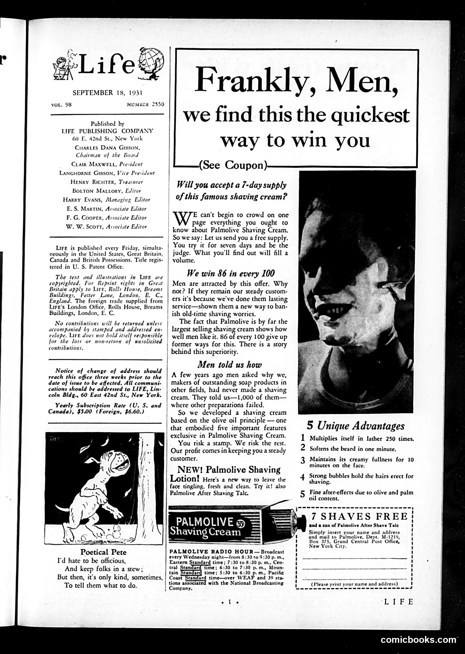 Life — September 18, 1931 — page 3 of 36