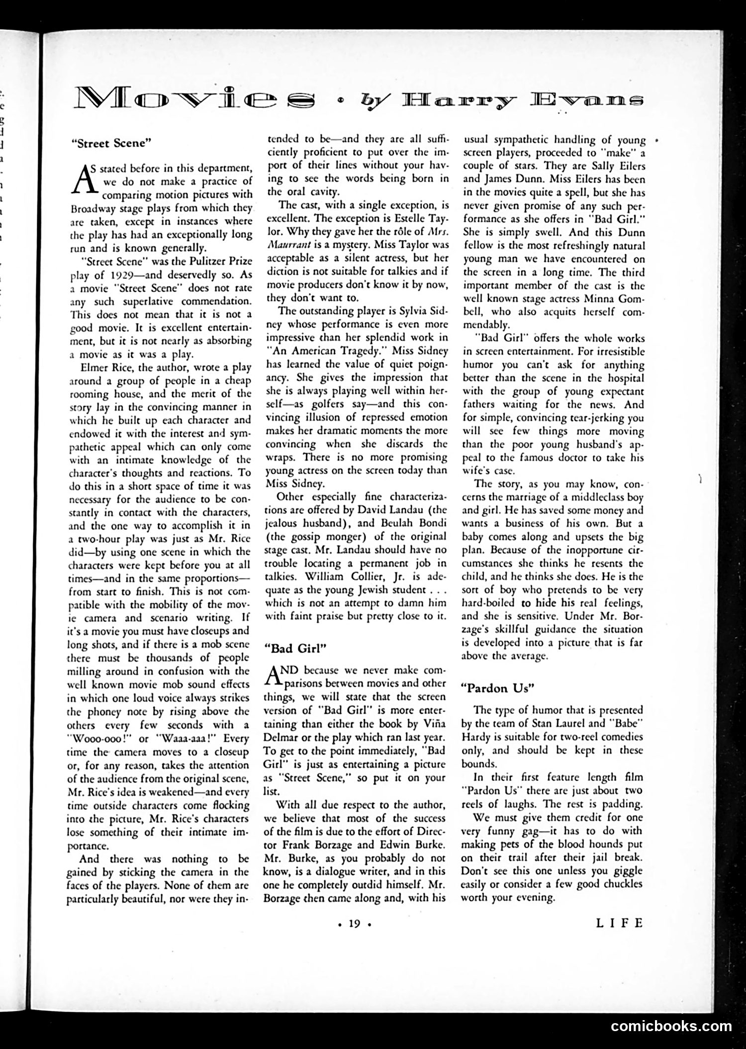 Life — September 18, 1931 — page 21 of 36
