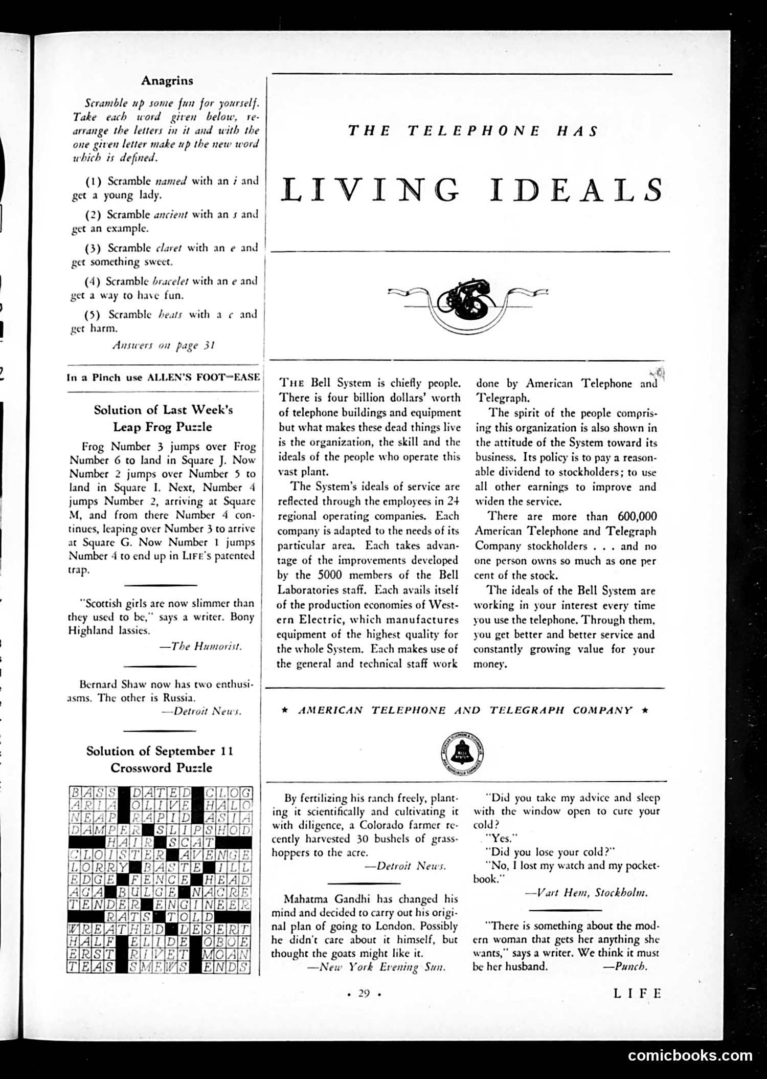 Life — September 18, 1931 — page 31 of 36
