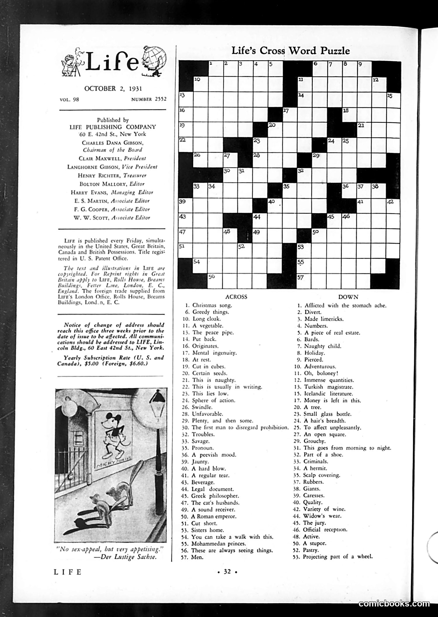 Life — October 2, 1931 — page 34 of 37