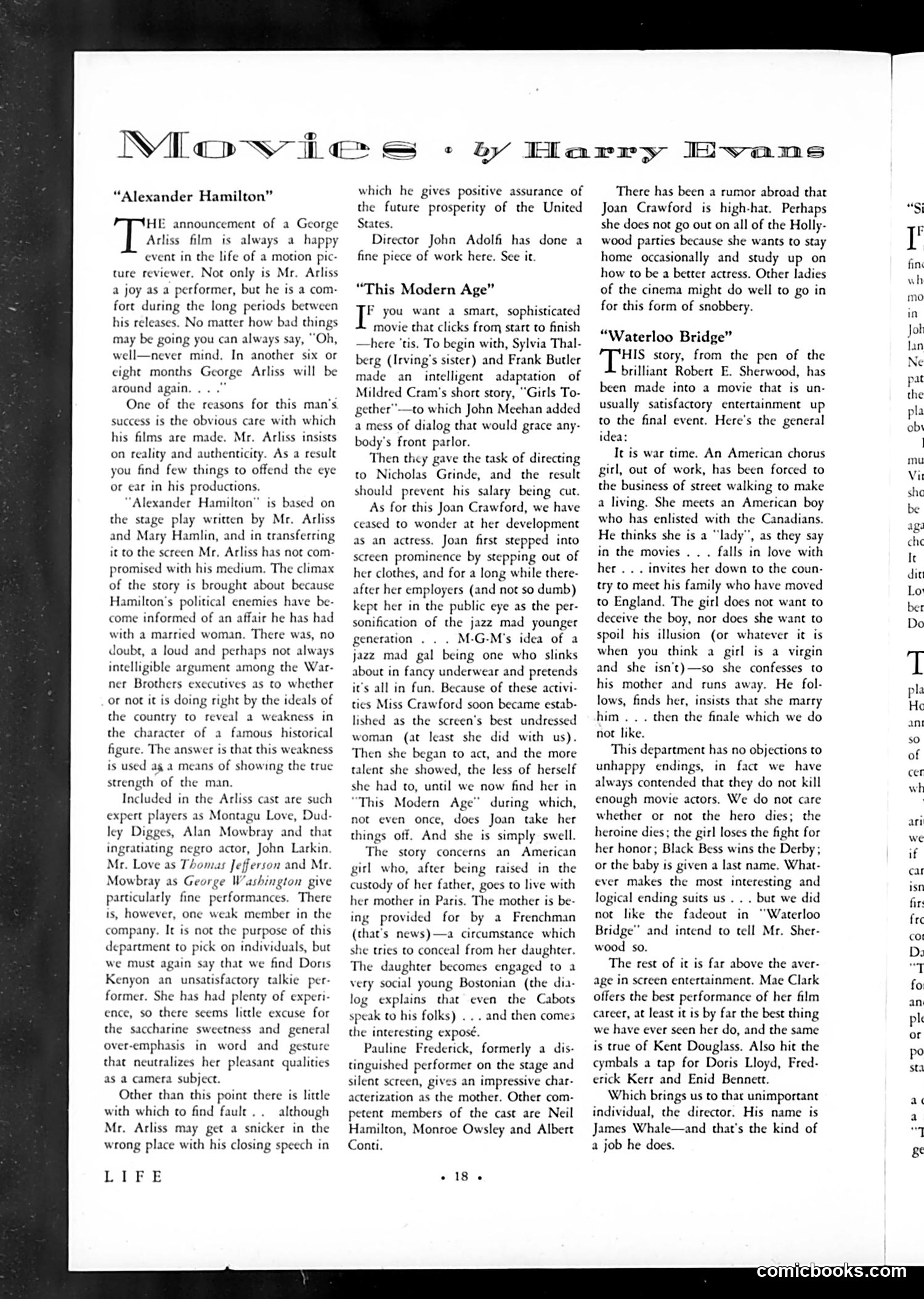 Life — October 9, 1931 — page 20 of 36