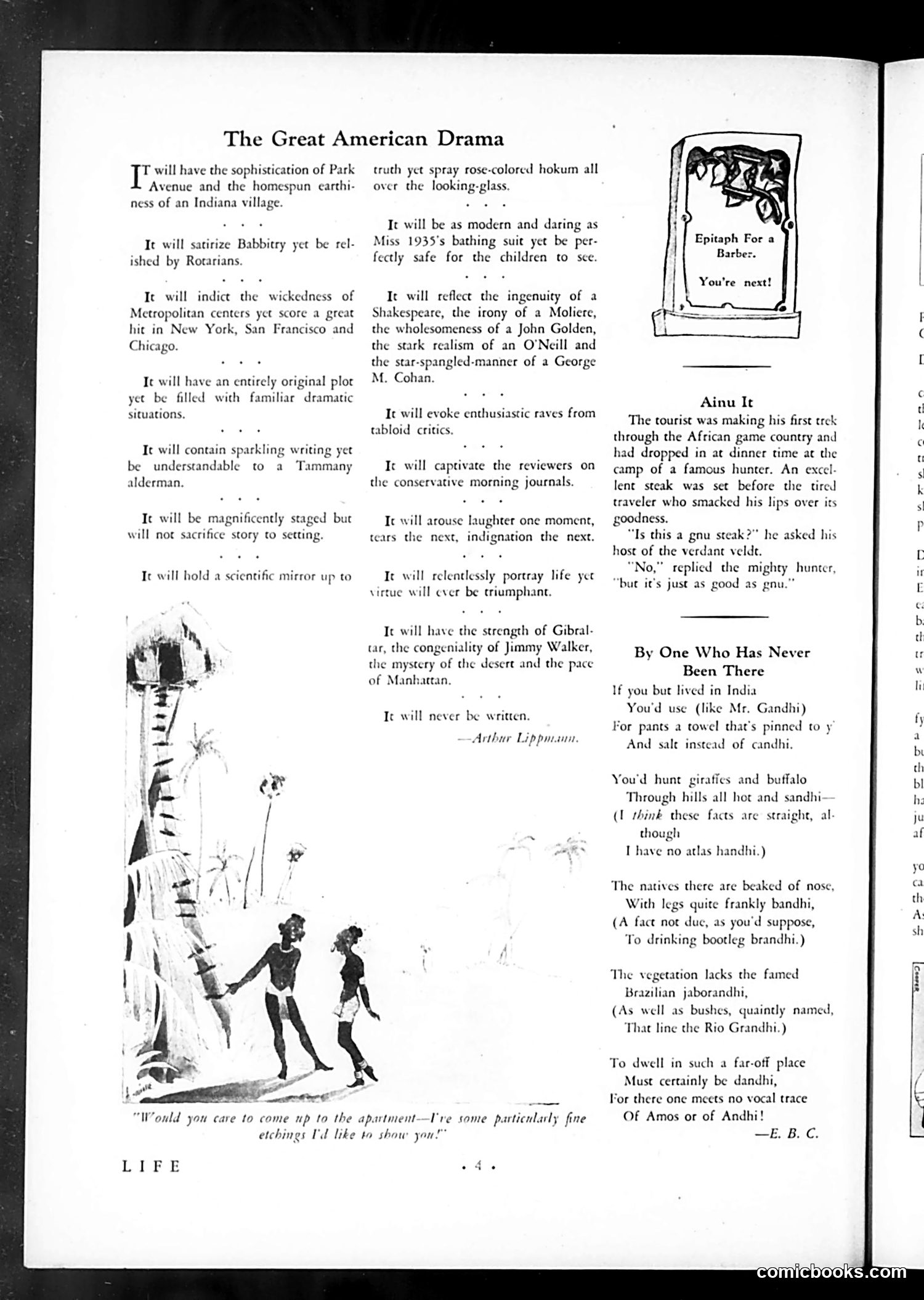 Life — October 16, 1931 — page 6 of 37