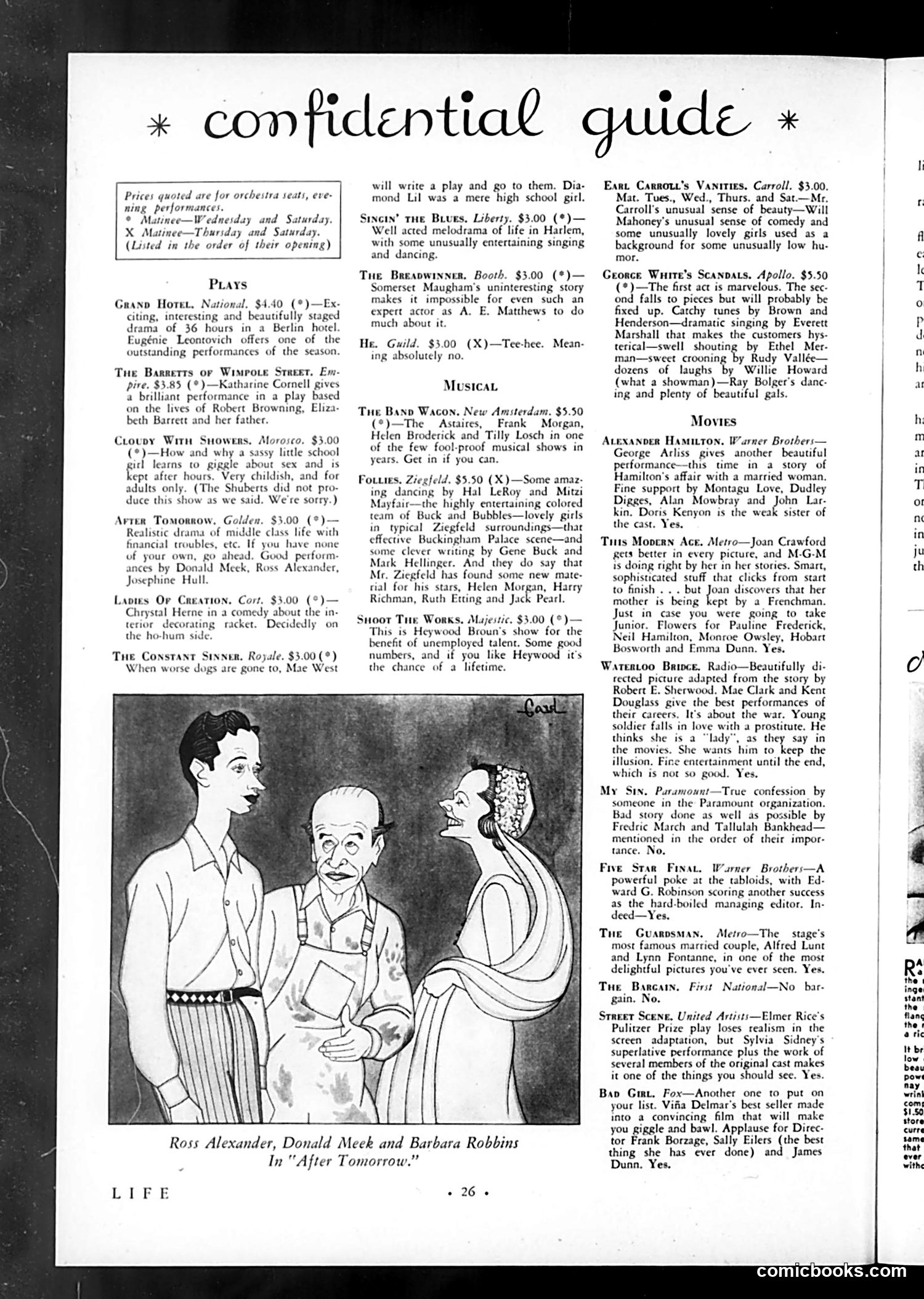 Life — October 16, 1931 — page 28 of 37