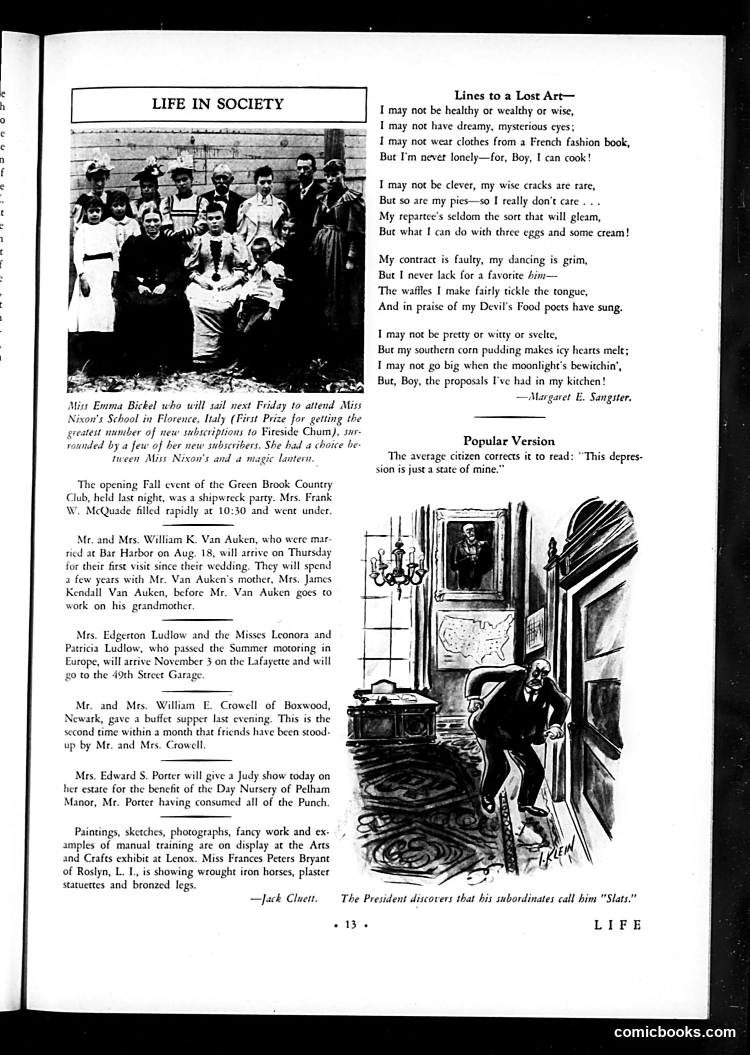 Life — October 23, 1931 — page 15 of 37