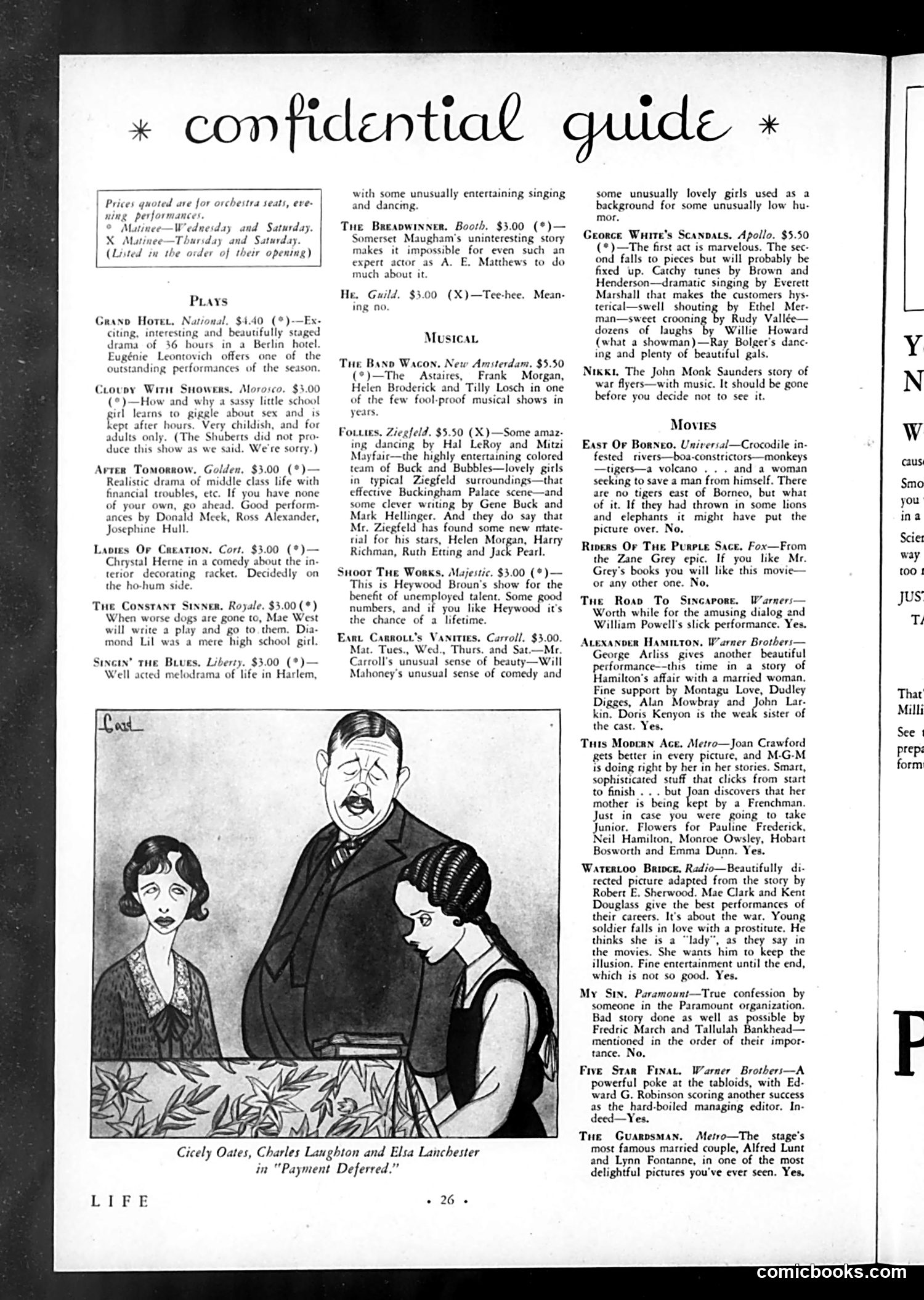 Life — October 23, 1931 — page 28 of 37