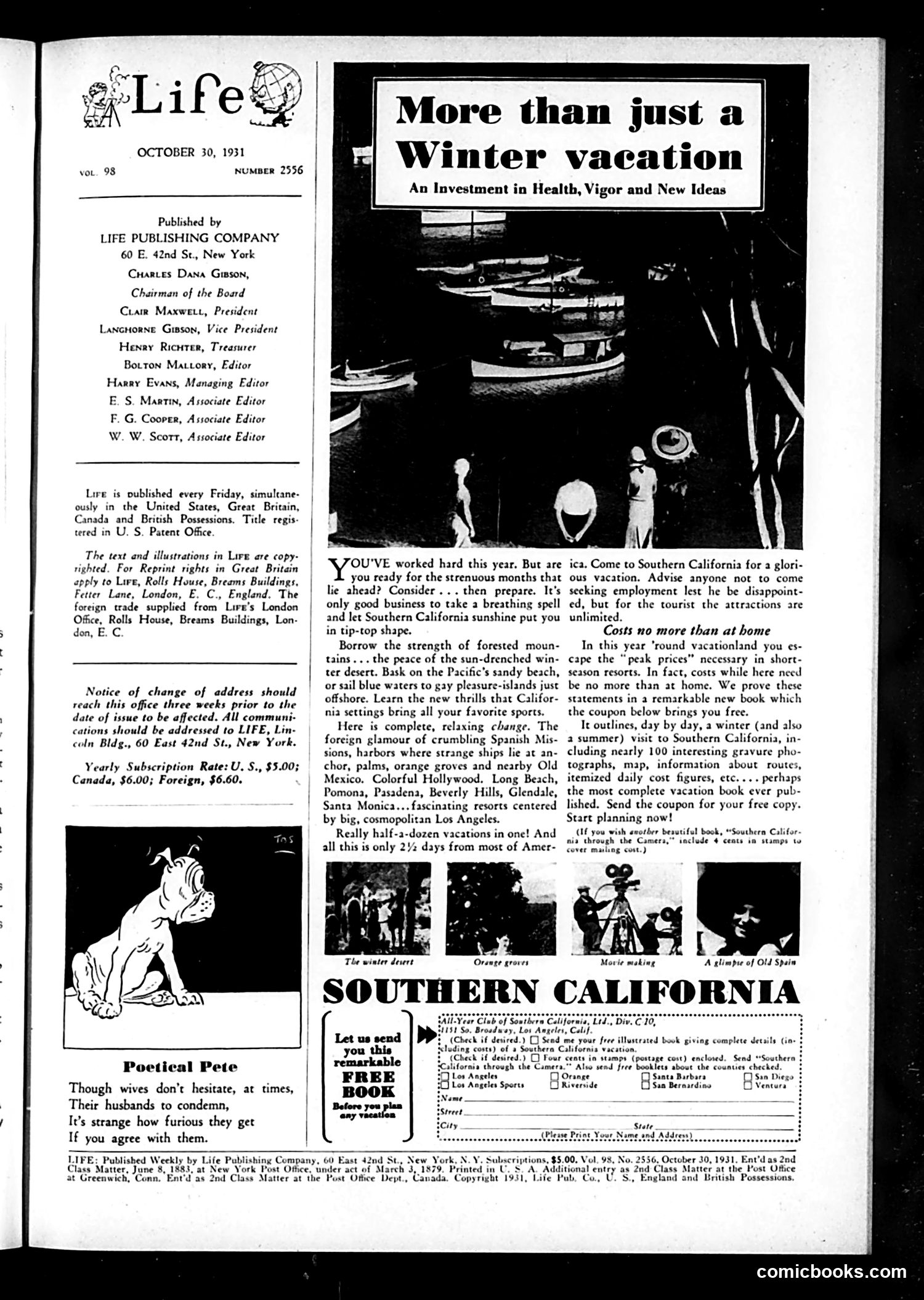 Life — October 30, 1931 — page 3 of 38