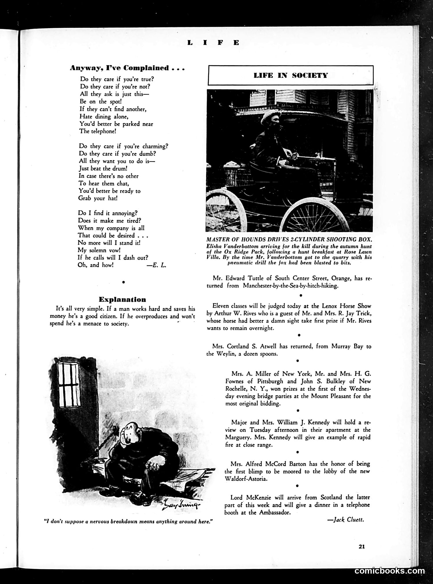 Life — October 30, 1931 — page 25 of 38