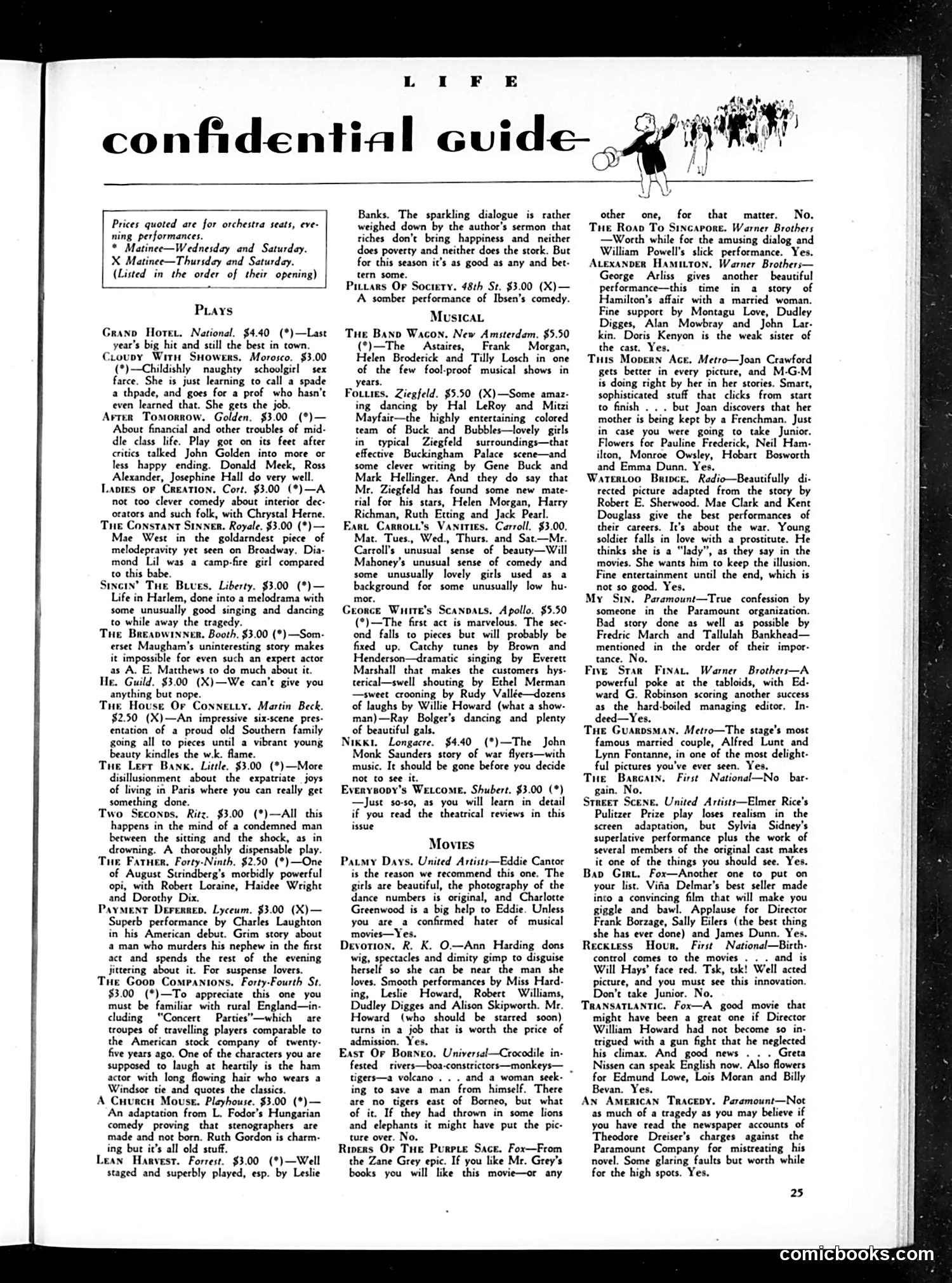 Life — October 30, 1931 — page 29 of 38