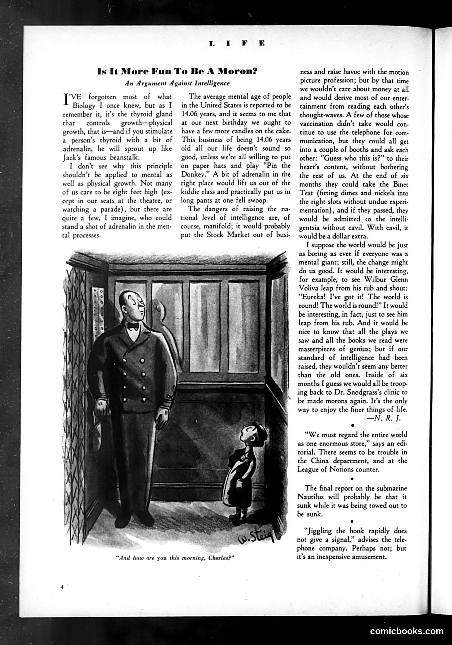 Life — November 6, 1931 — page 6 of 36