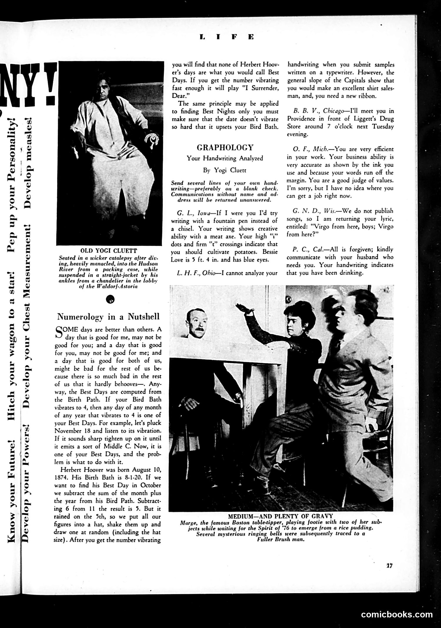 Life — November 6, 1931 — page 19 of 36