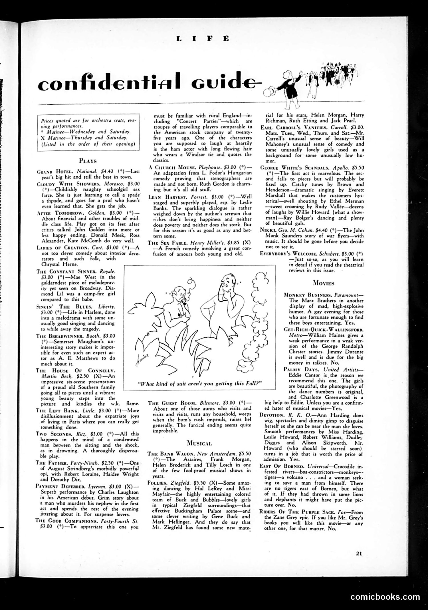 Life — November 6, 1931 — page 23 of 36