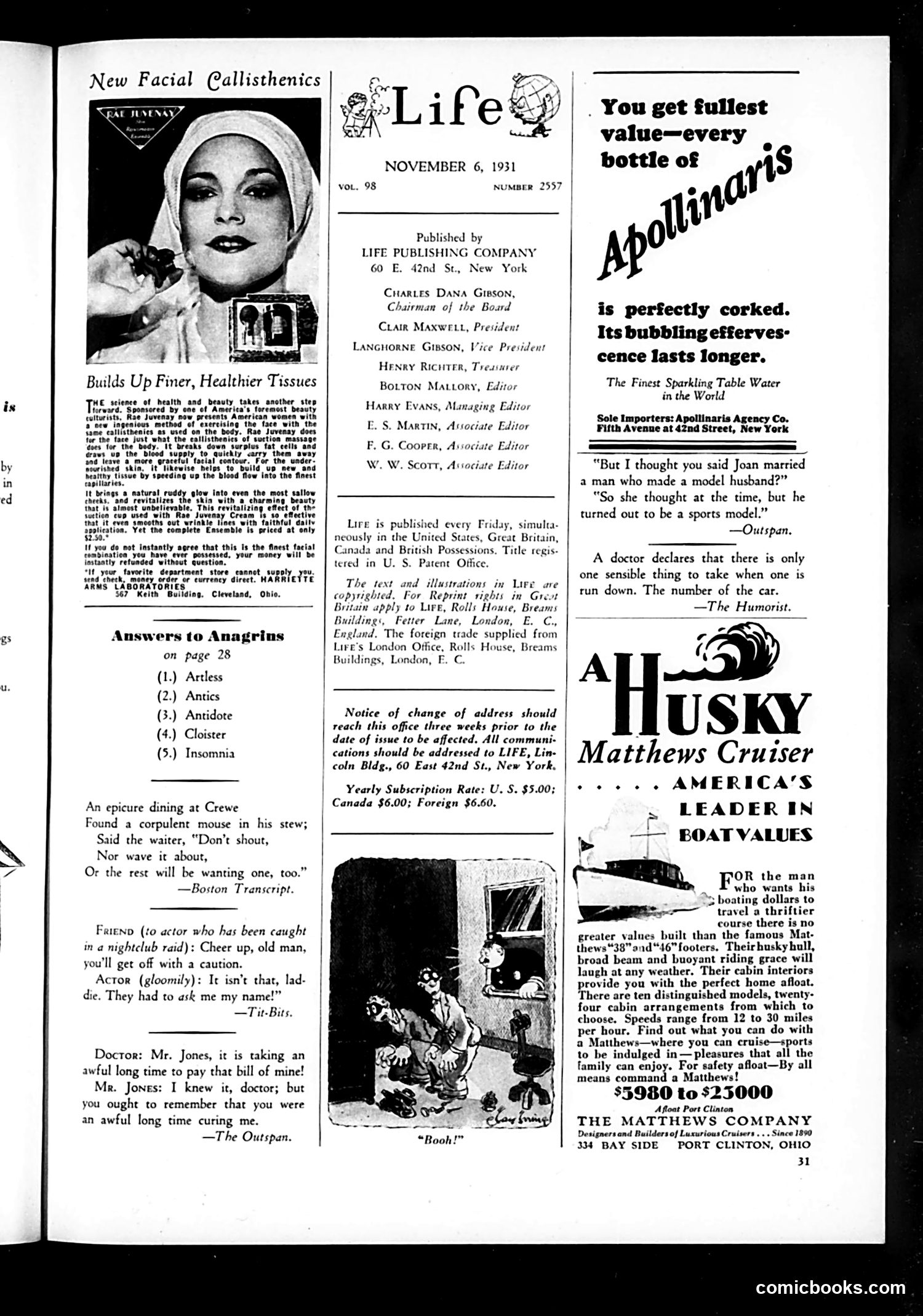 Life — November 6, 1931 — page 33 of 36