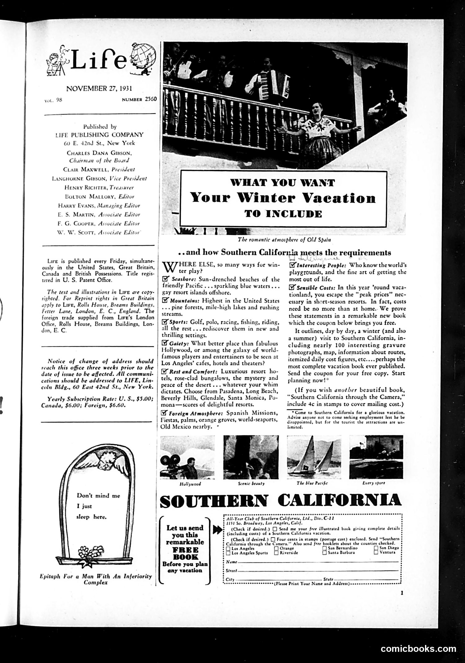 Life — November 27, 1931 — page 3 of 37