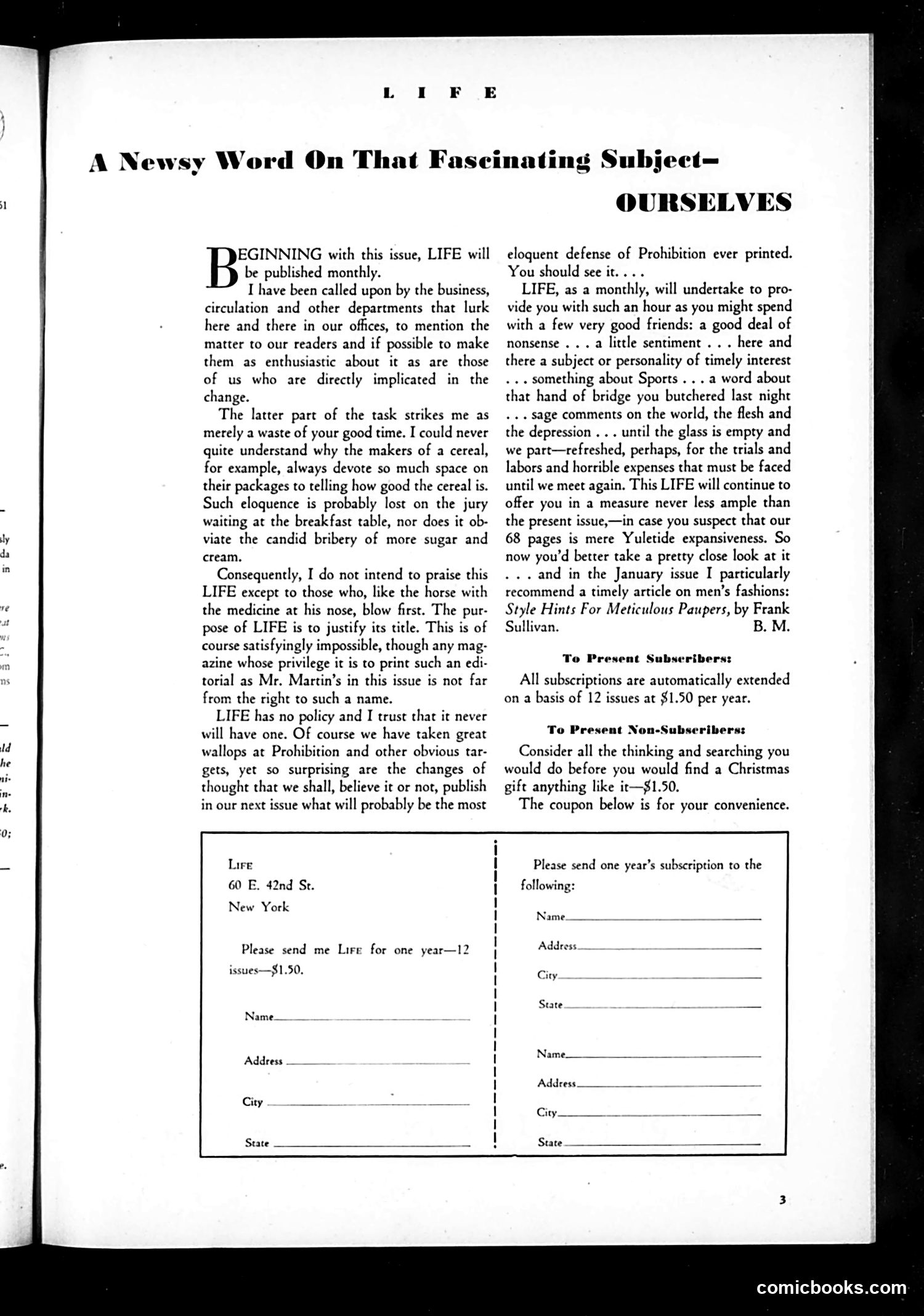 Life — December 1931 — page 5 of 73