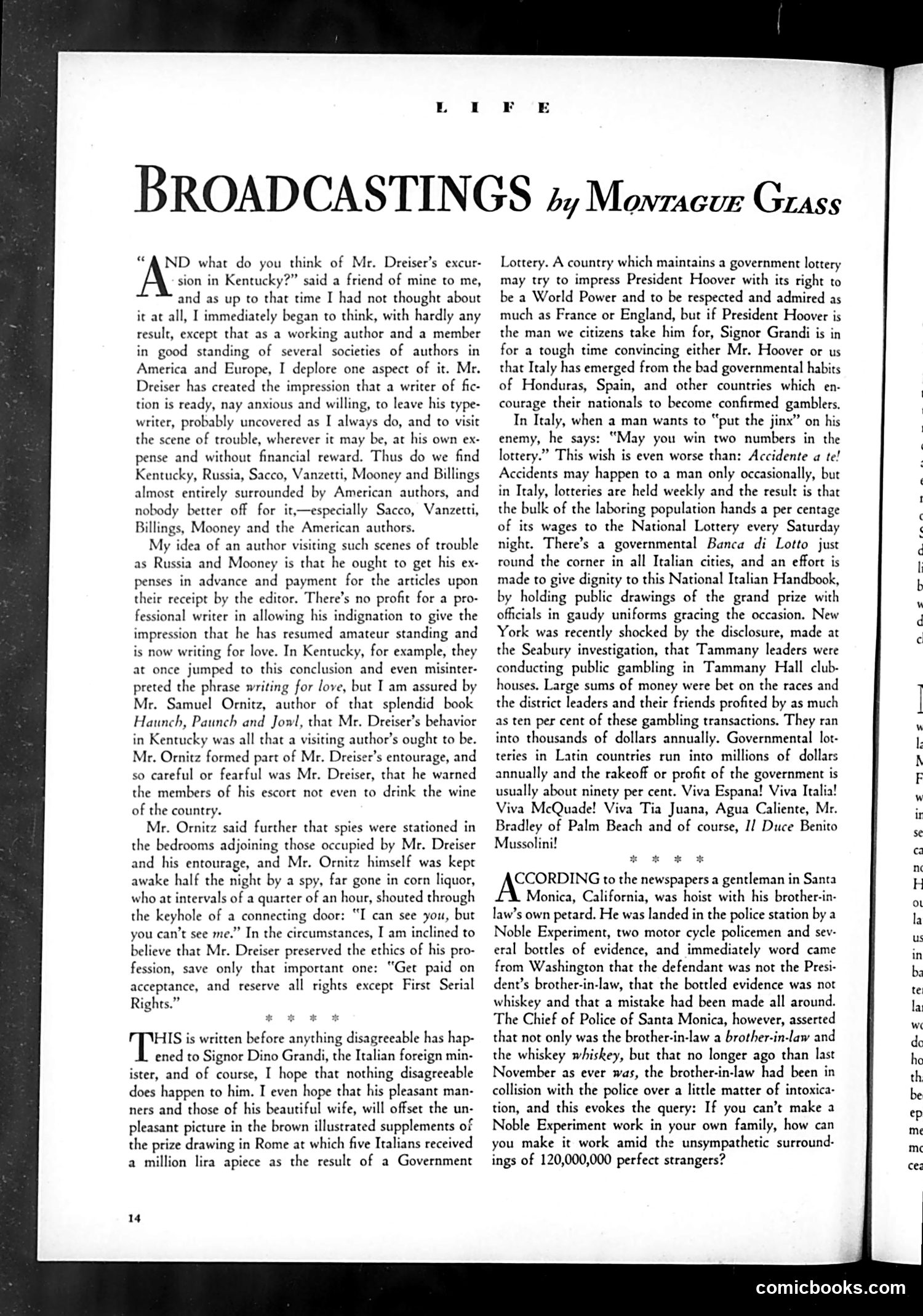 Life — December 1931 — page 16 of 73