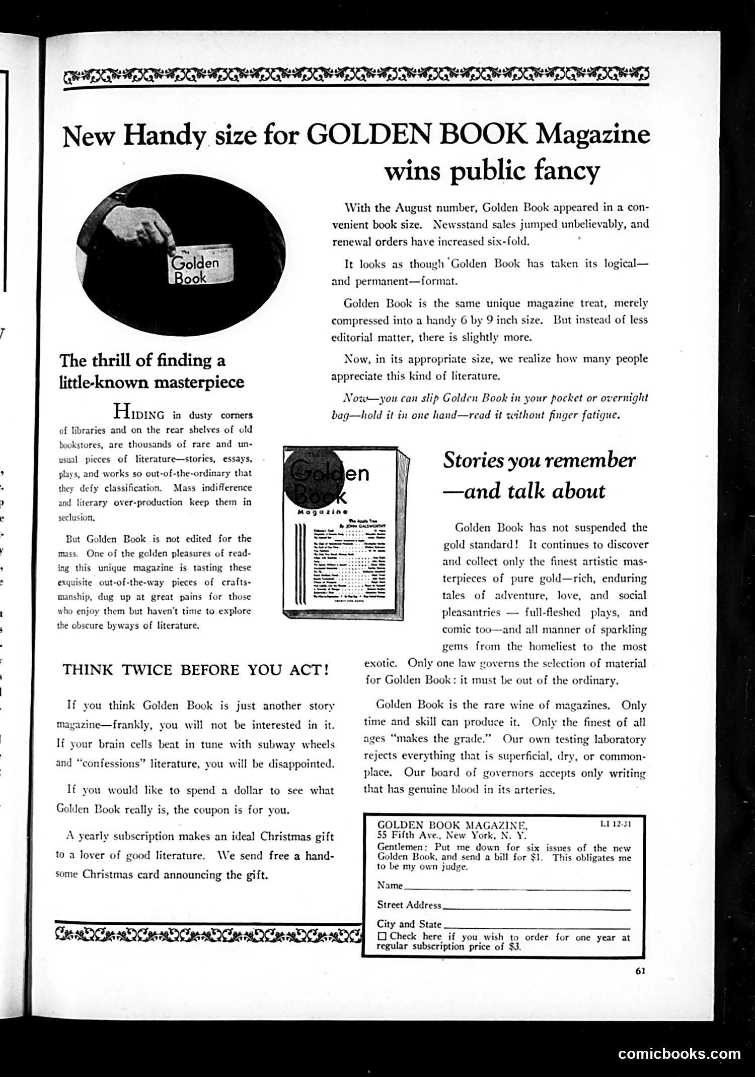 Life — December 1931 — page 63 of 73