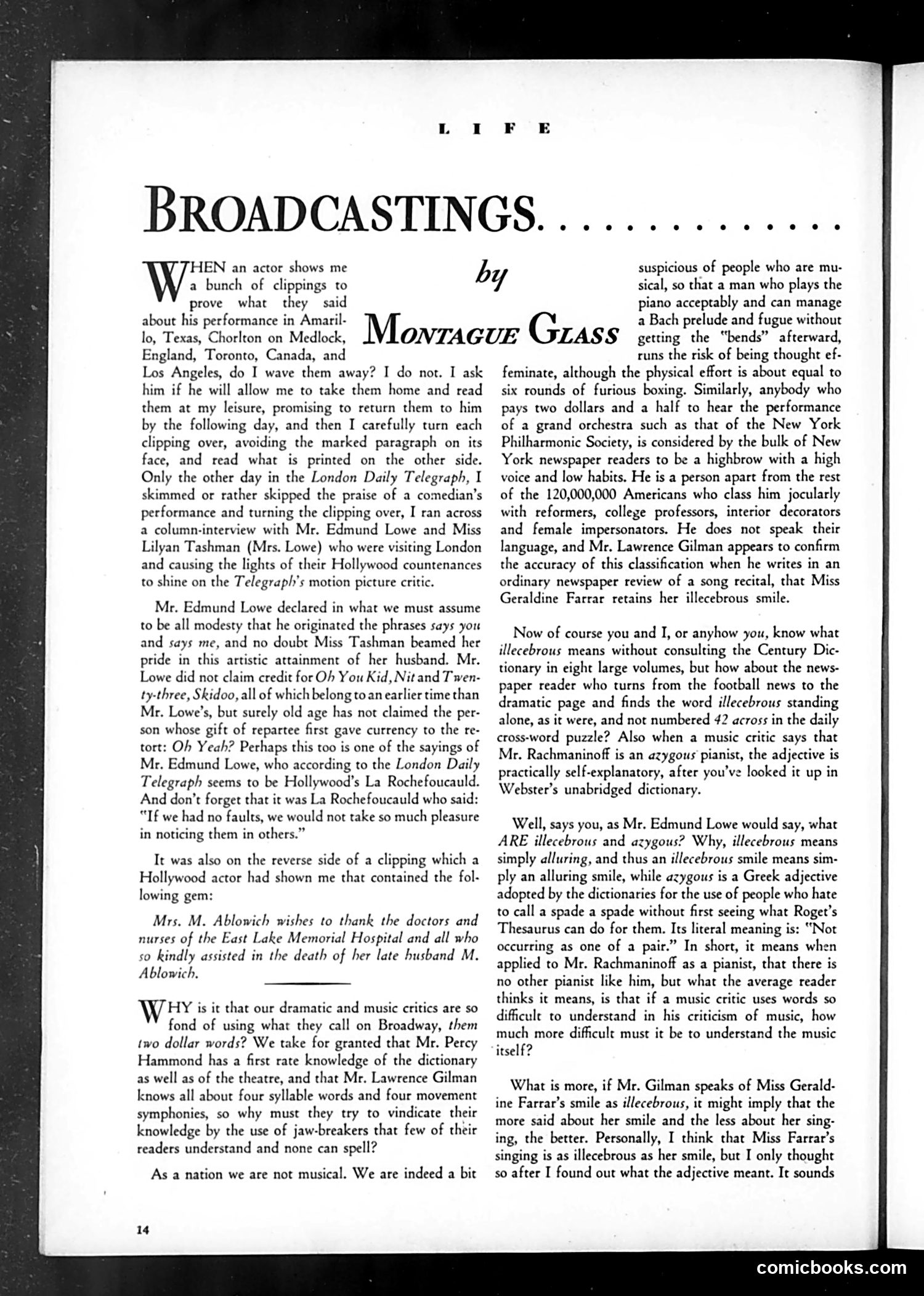 Life — January 1932 — page 16 of 69