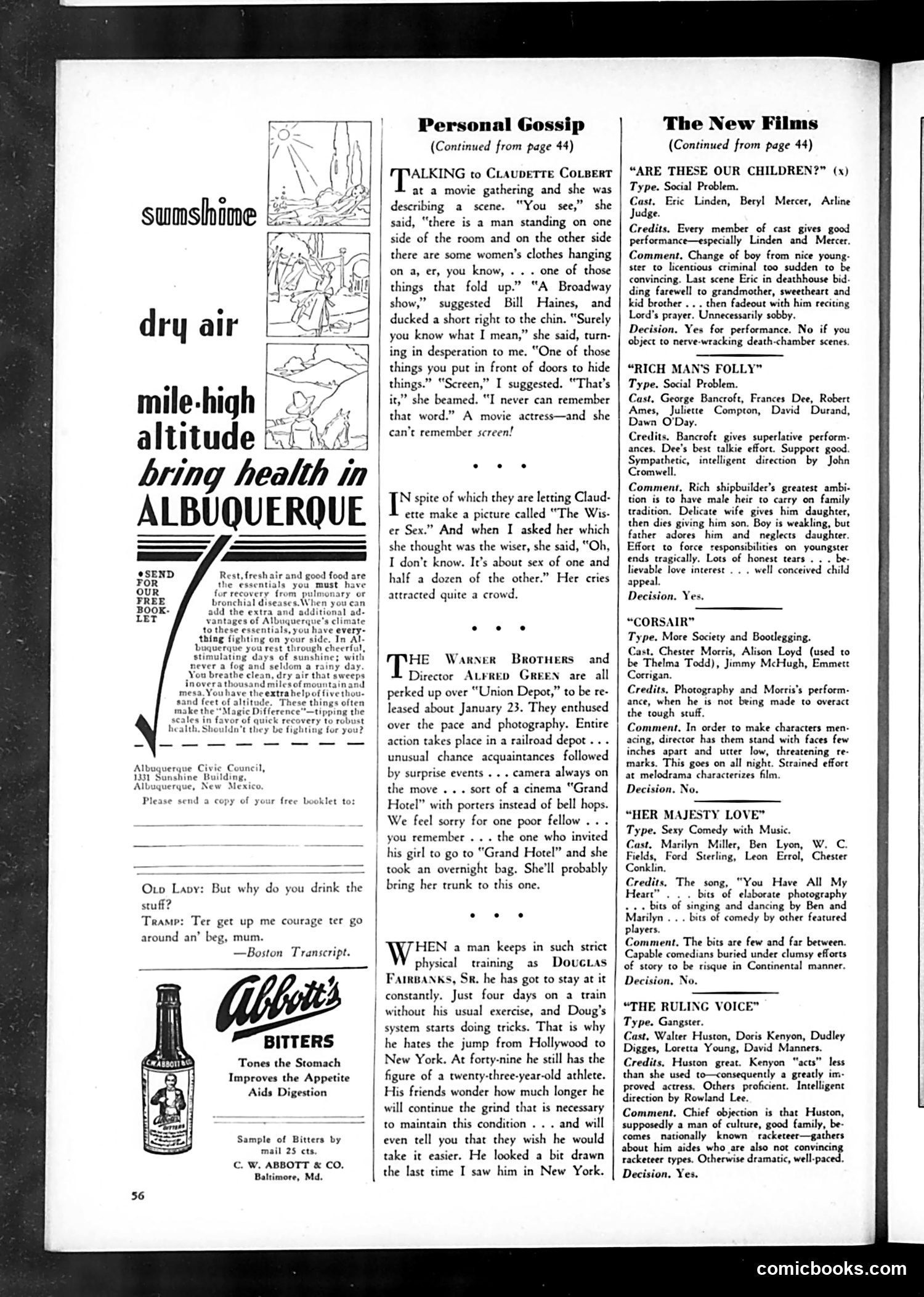 Life — January 1932 — page 58 of 69