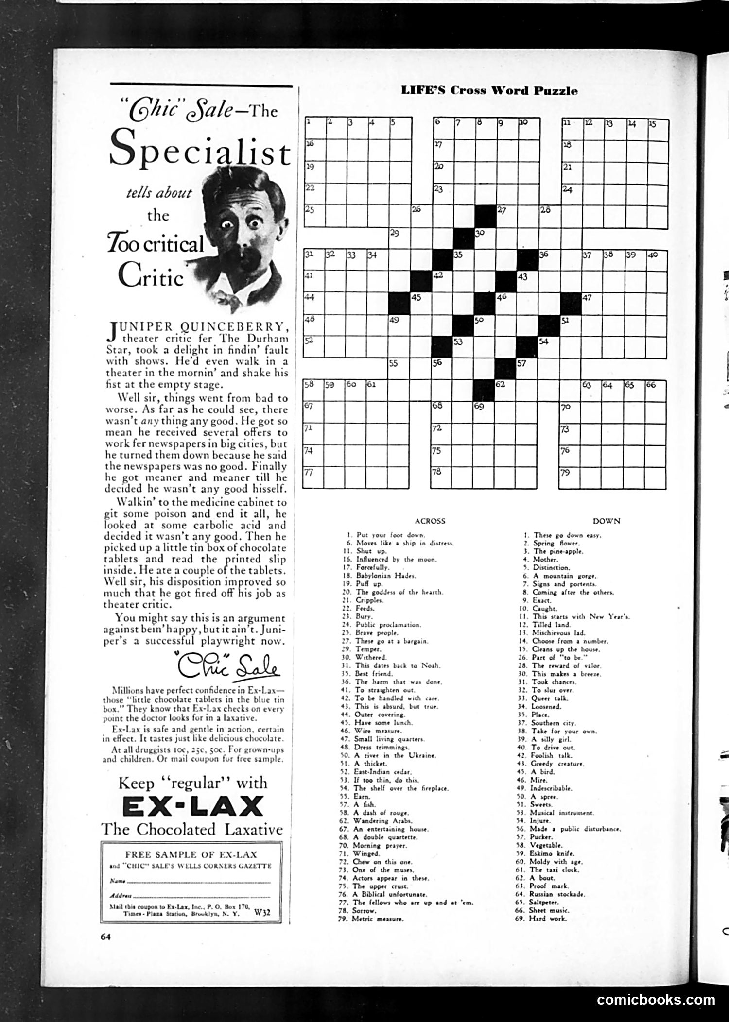 Life — March 1932 — page 66 of 69
