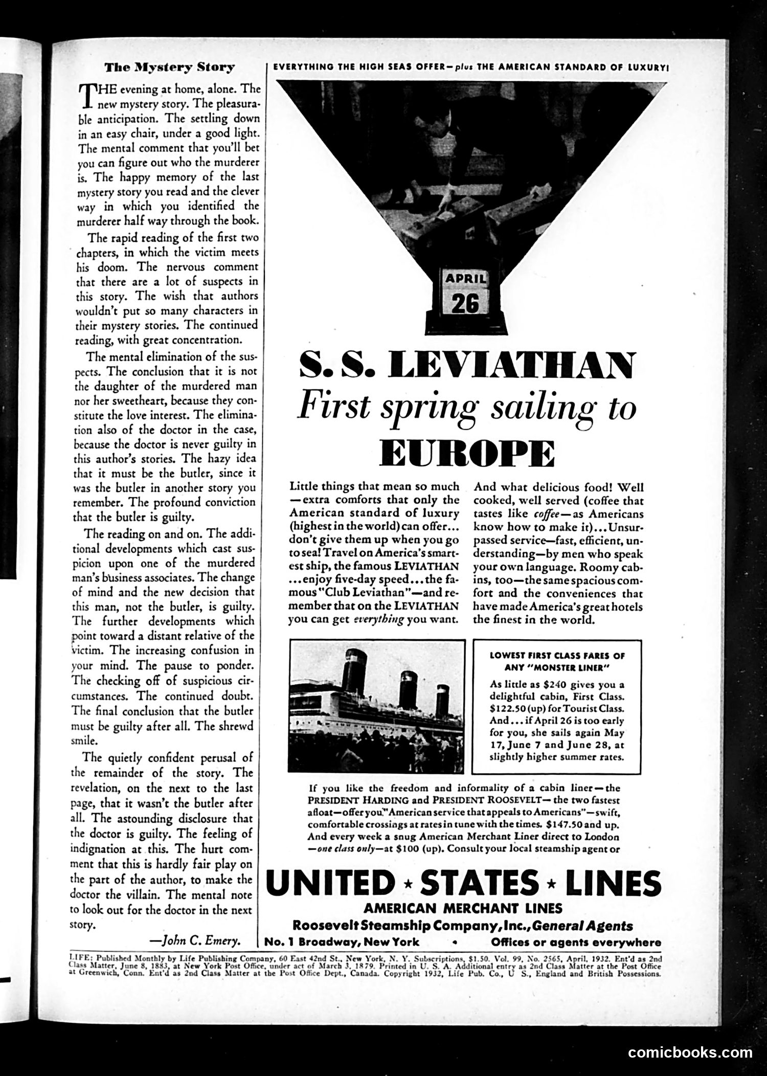 Life — April 1932 — page 3 of 69