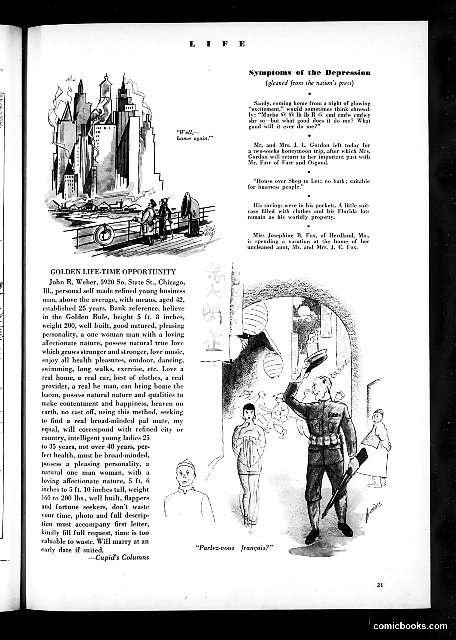 Life — April 1932 — page 23 of 69