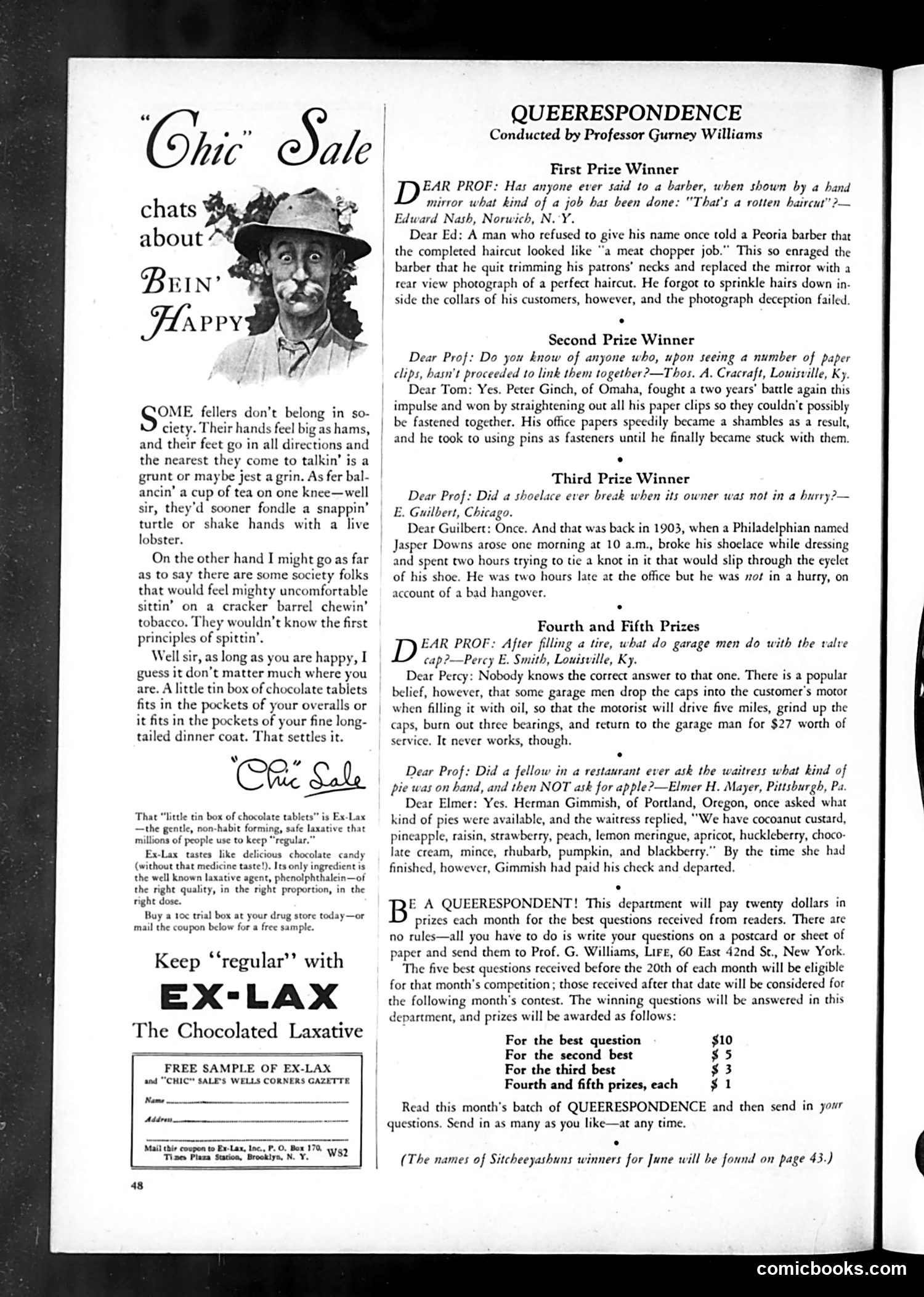 Life — August 1932 — page 50 of 52