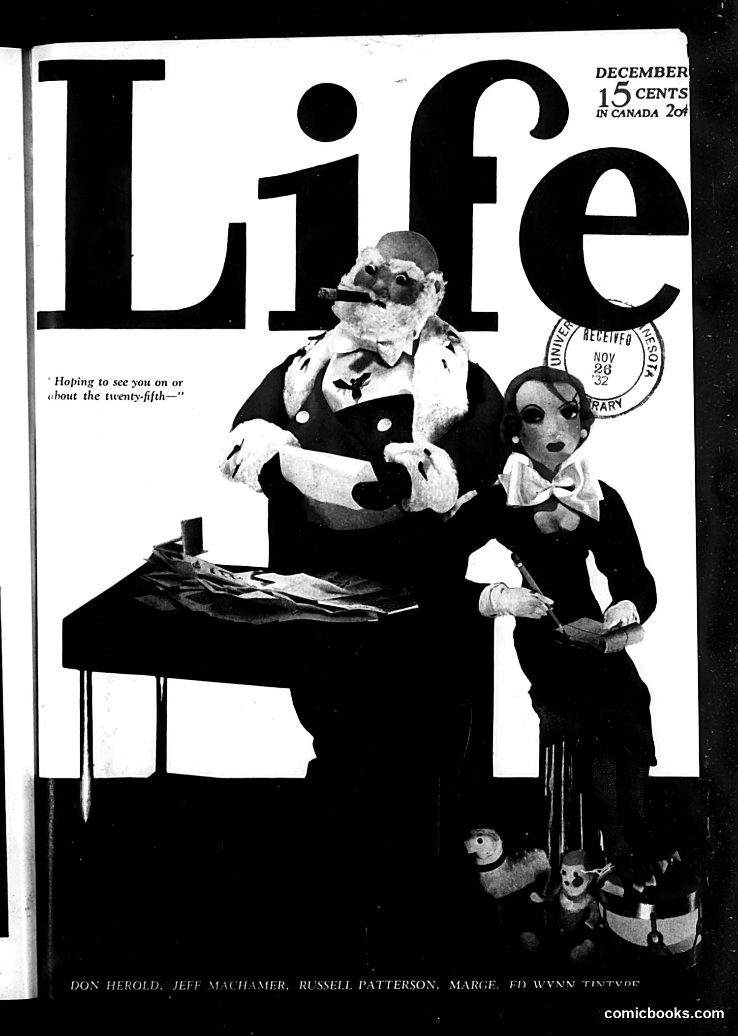 Life — December 1932 — page 1 of 53