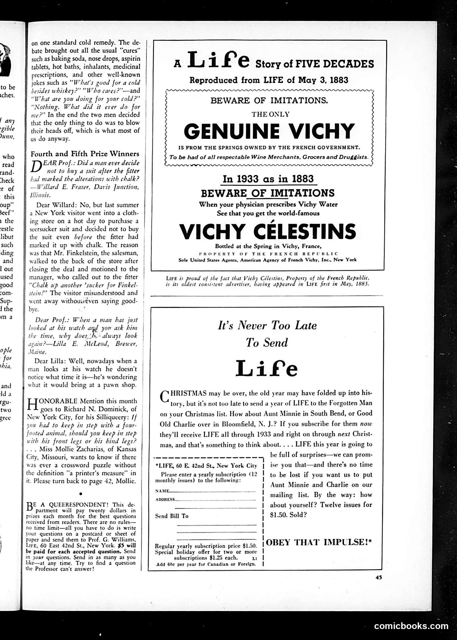 Life — January 1933 — page 47 of 51