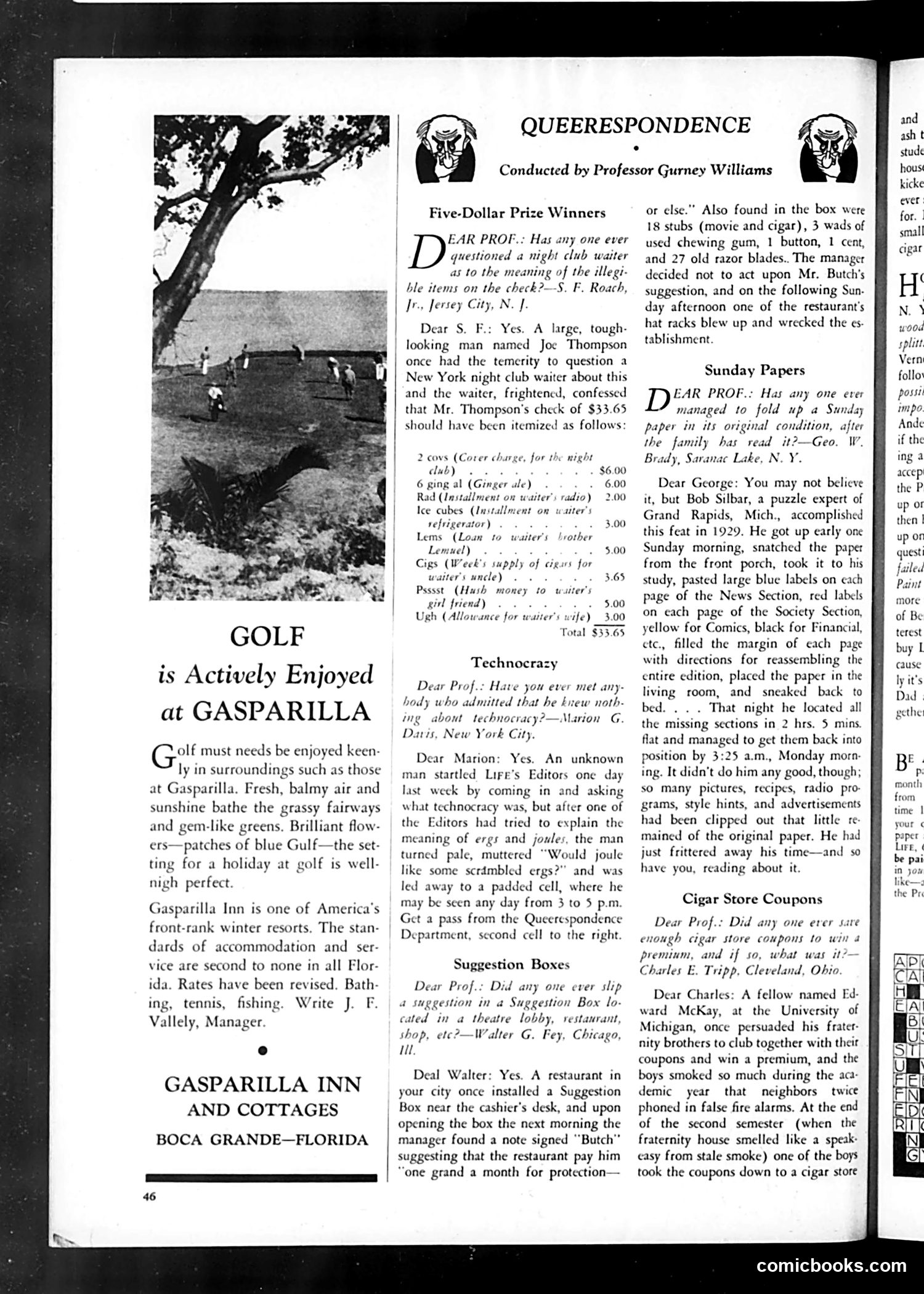 Life — March 1933 — page 48 of 50