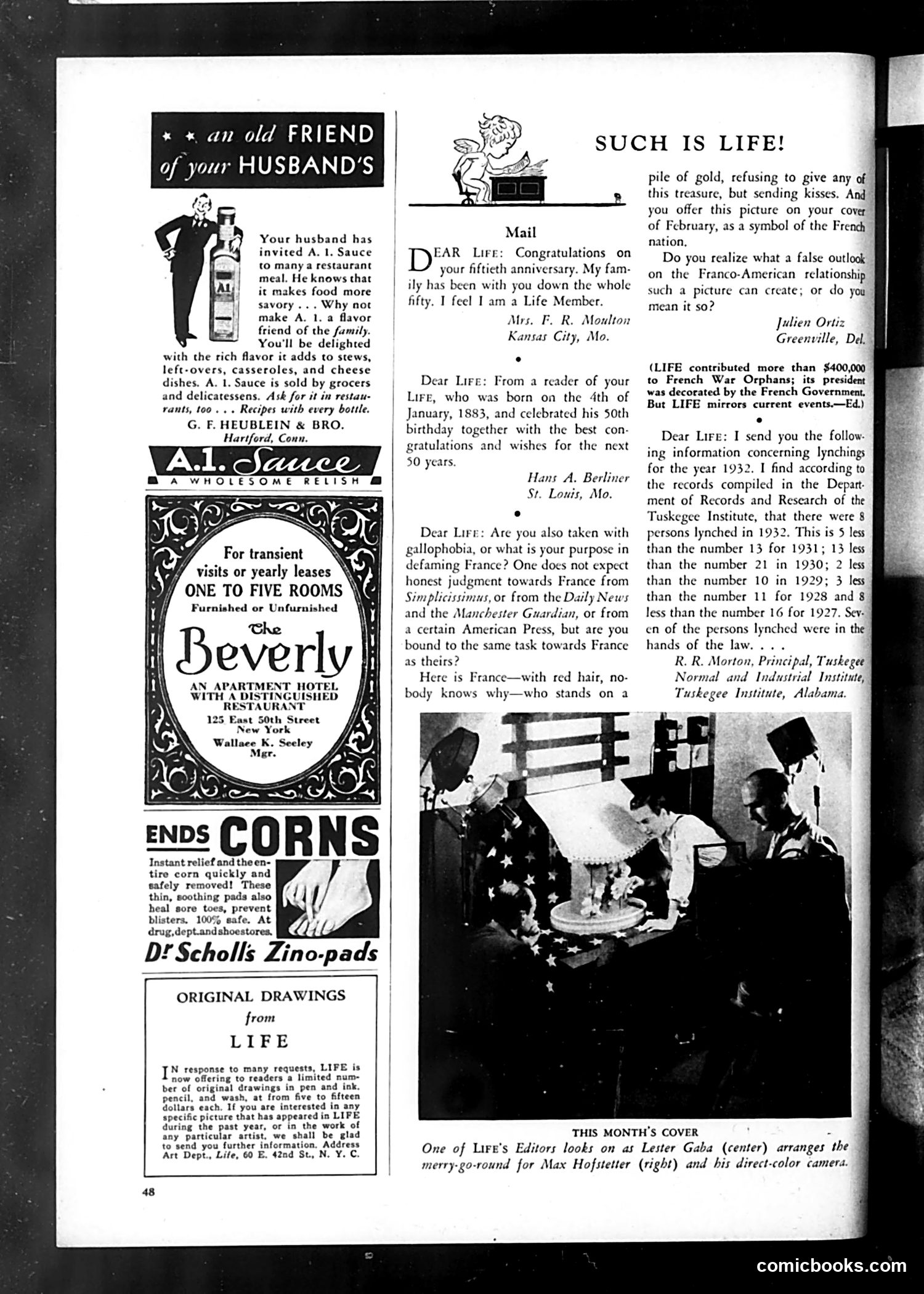 Life — March 1933 — page 50 of 50