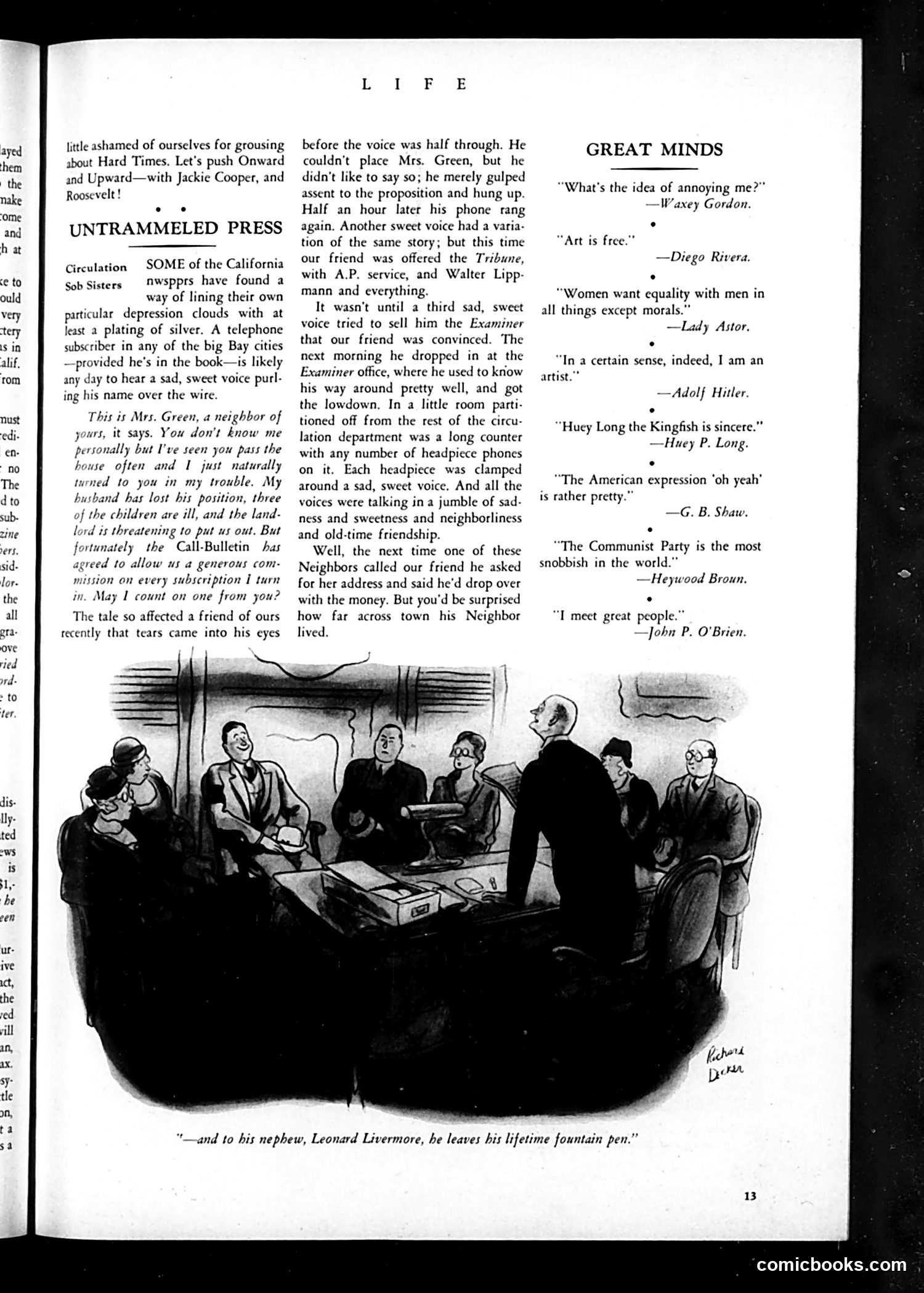 Life — July 1933 — page 15 of 51