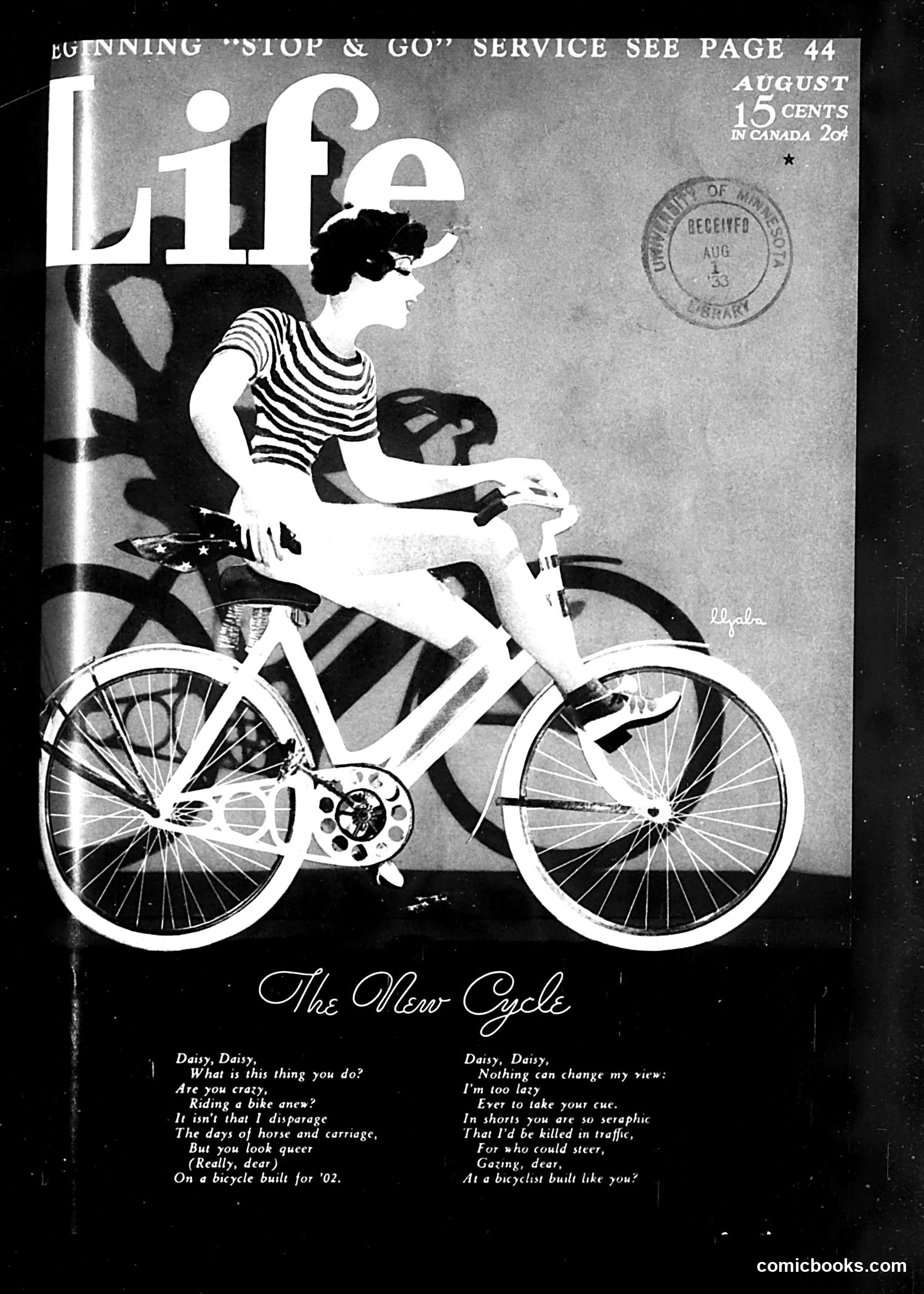 Life — August 1933 — page 1 of 52