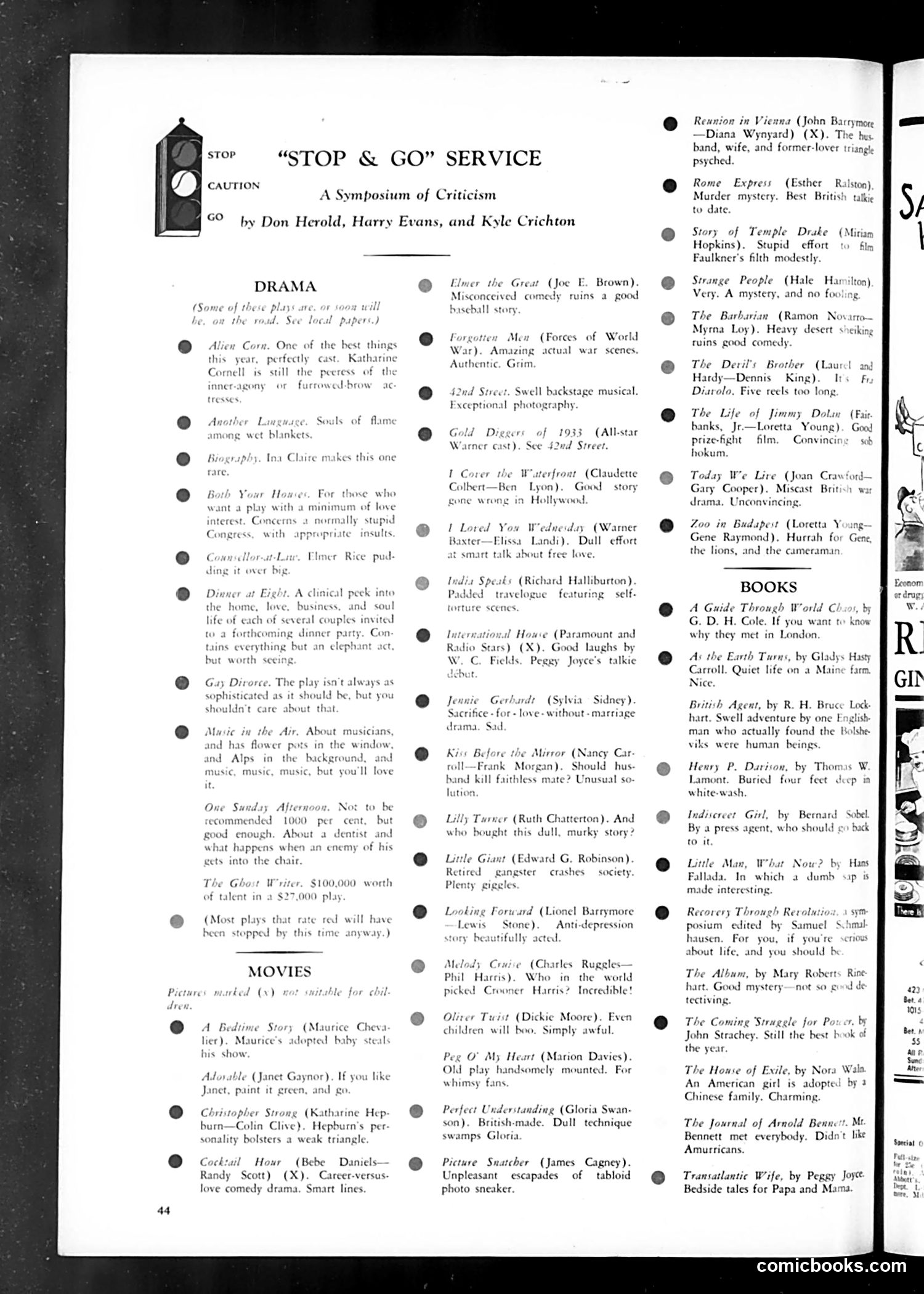 Life — August 1933 — page 48 of 52