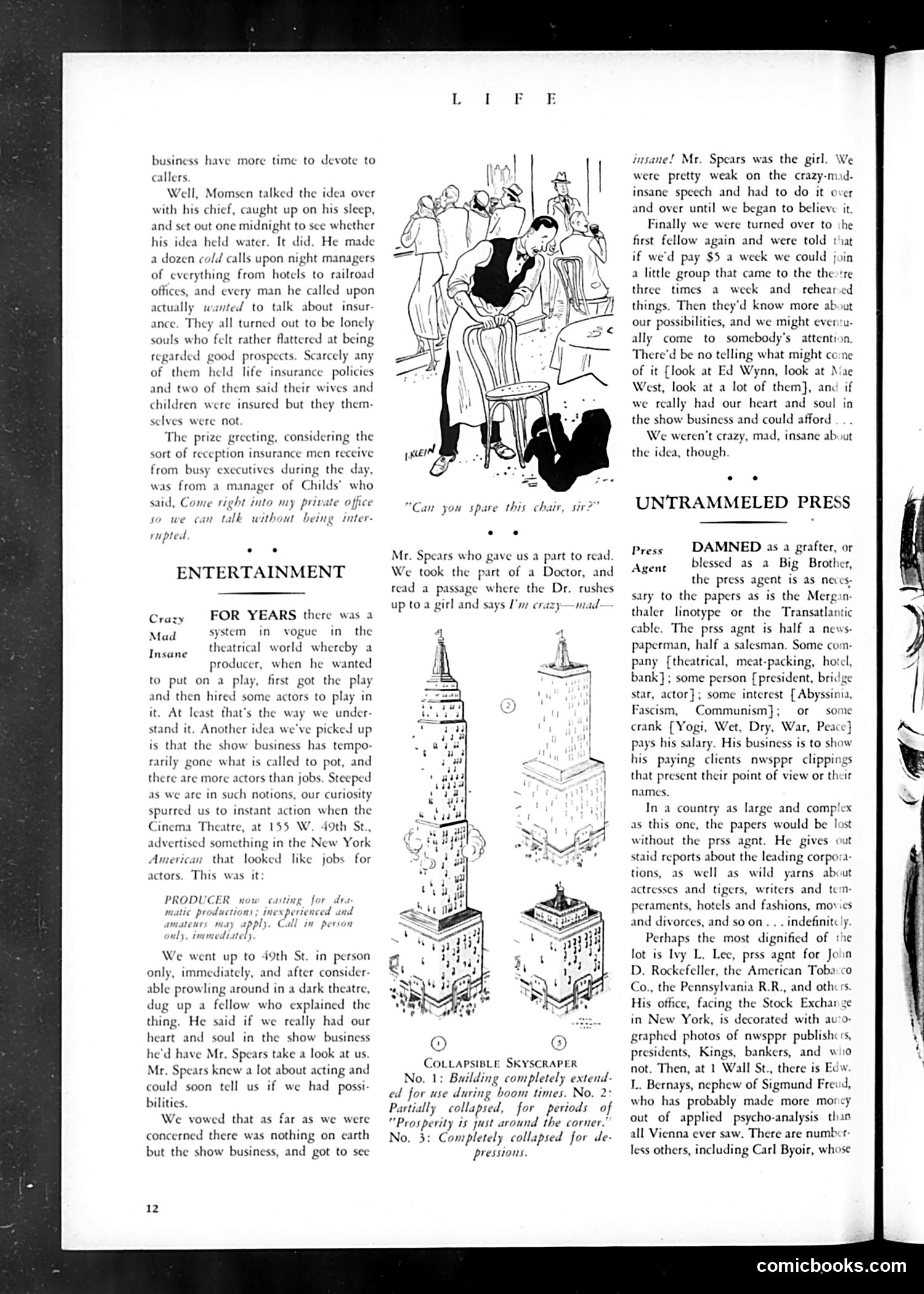 Life — September 1933 — page 14 of 61