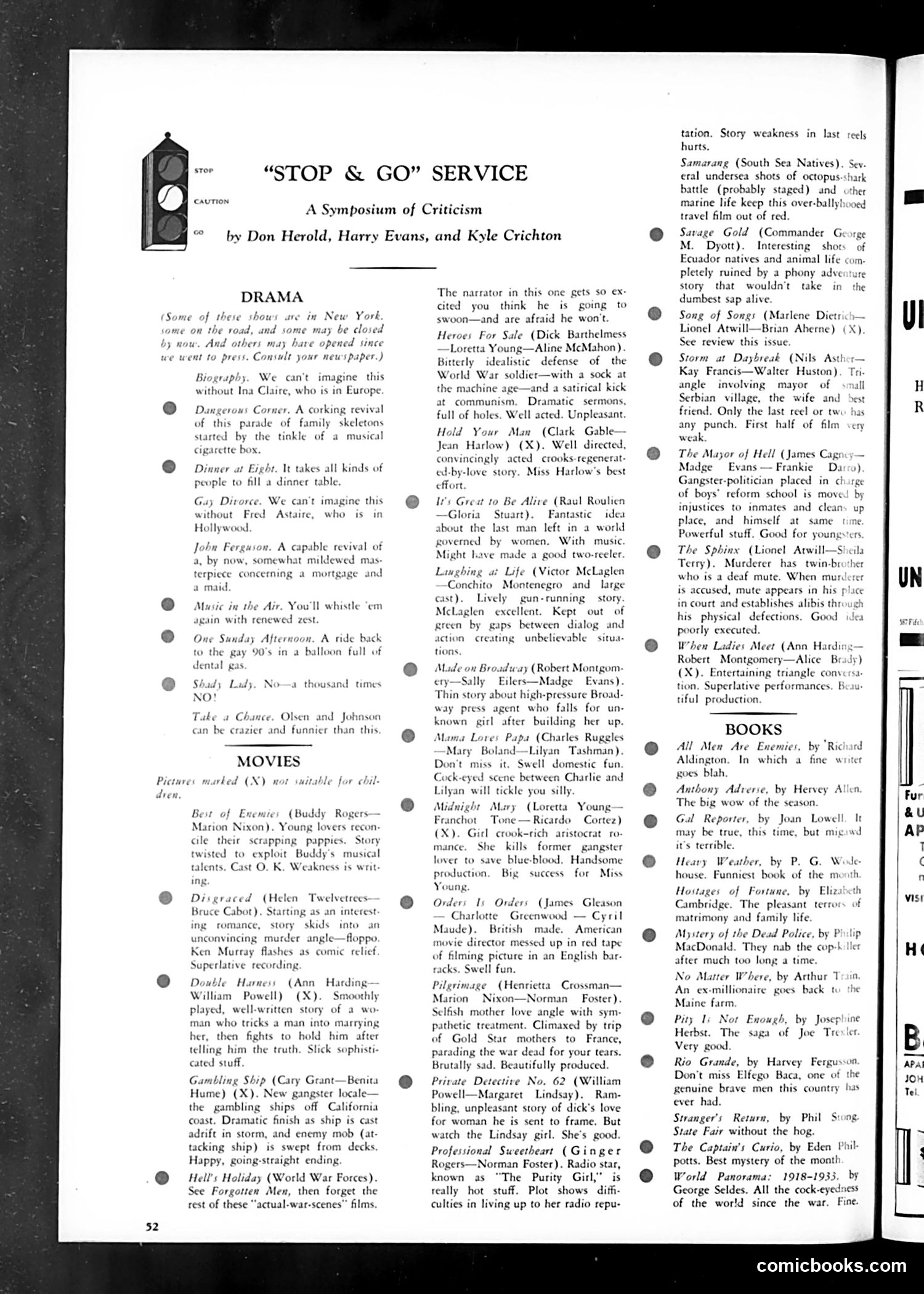 Life — September 1933 — page 56 of 61