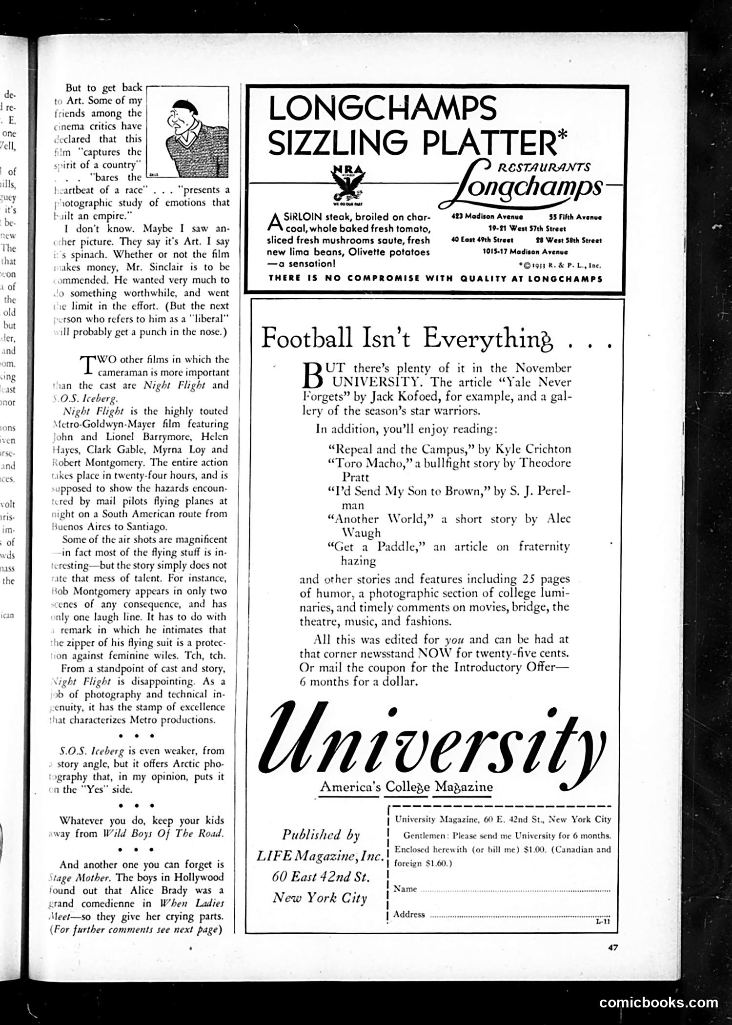 Life — November 1933 — page 51 of 56