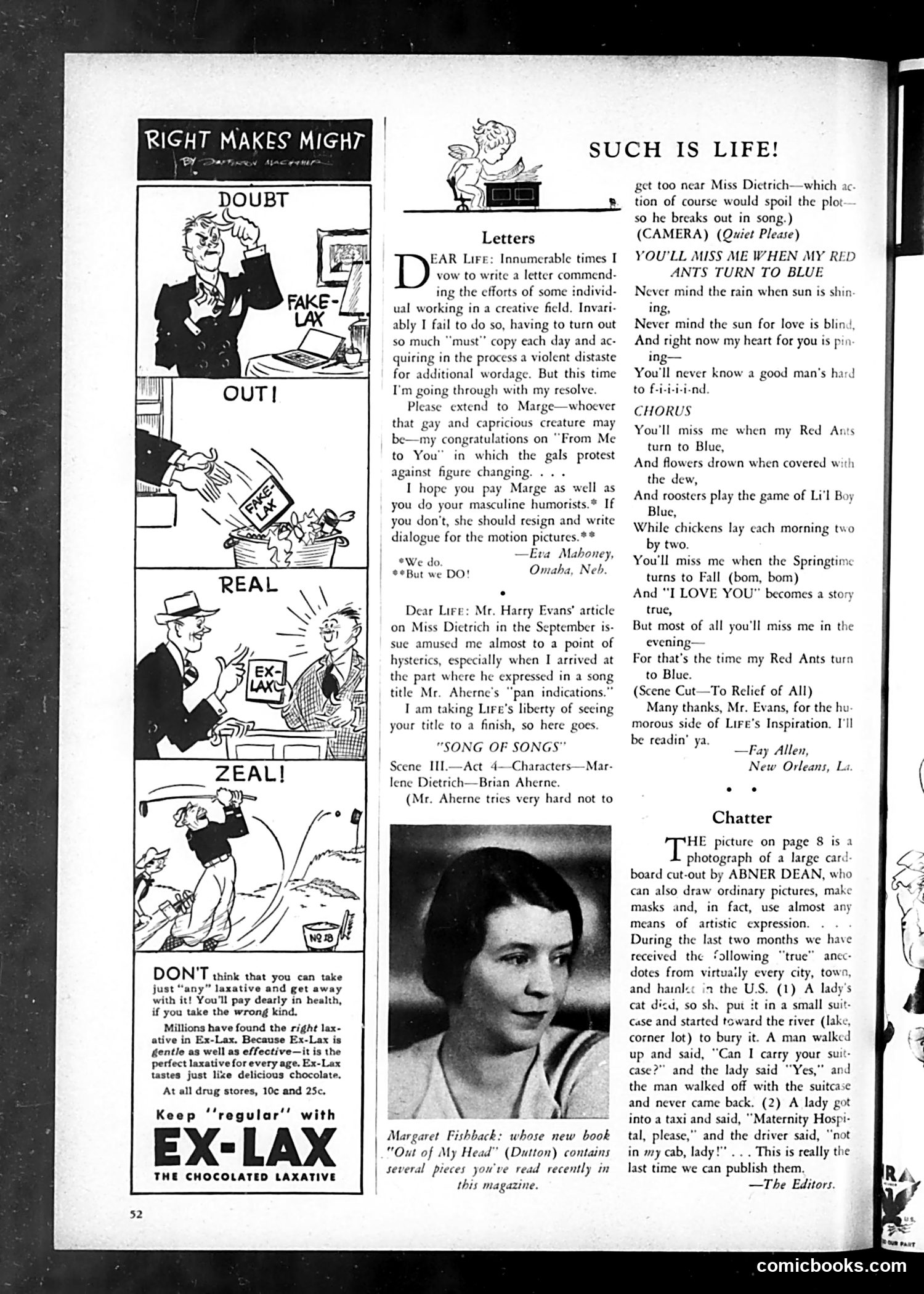 Life — November 1933 — page 56 of 56