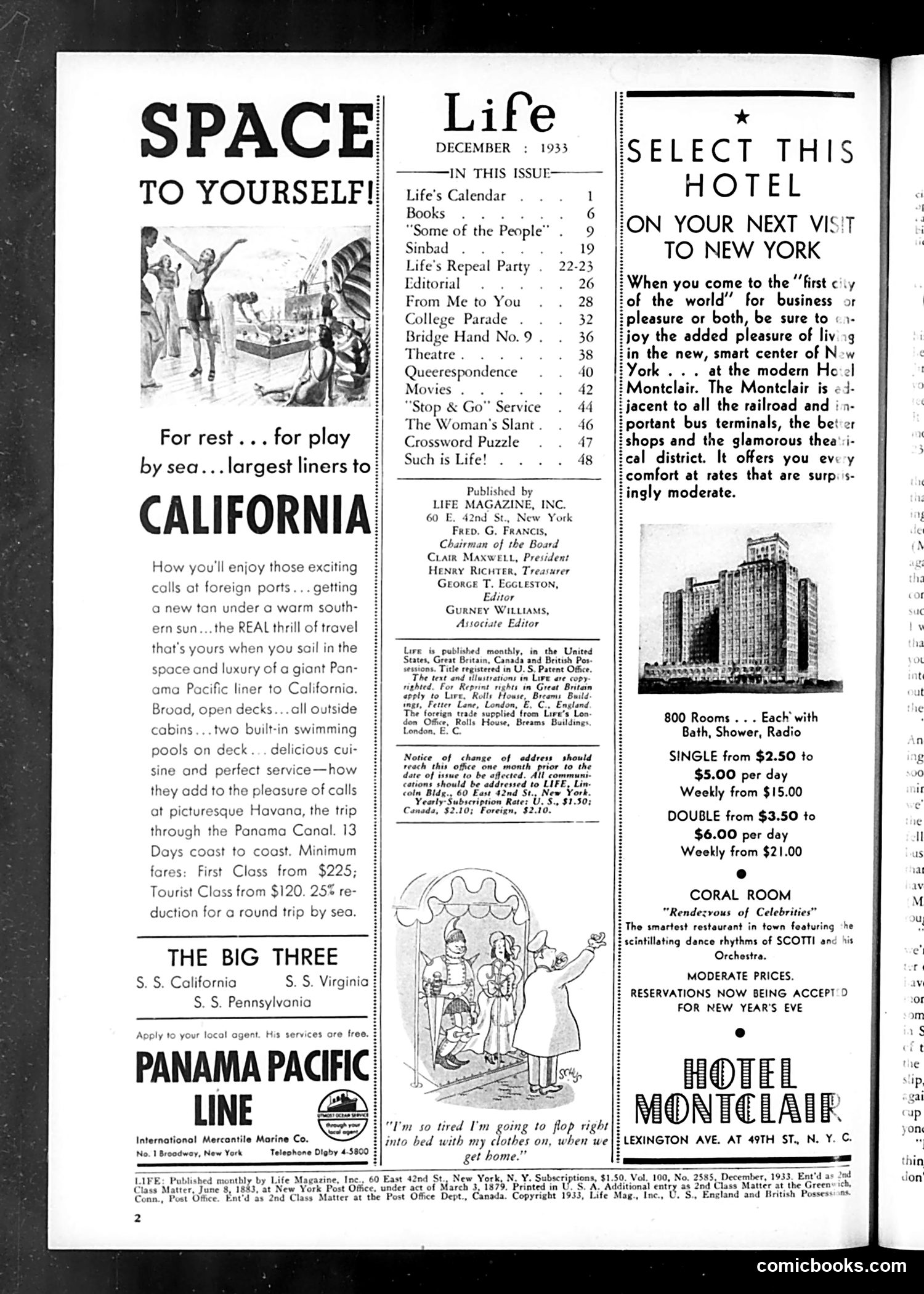 Life — December 1933 — page 4 of 51