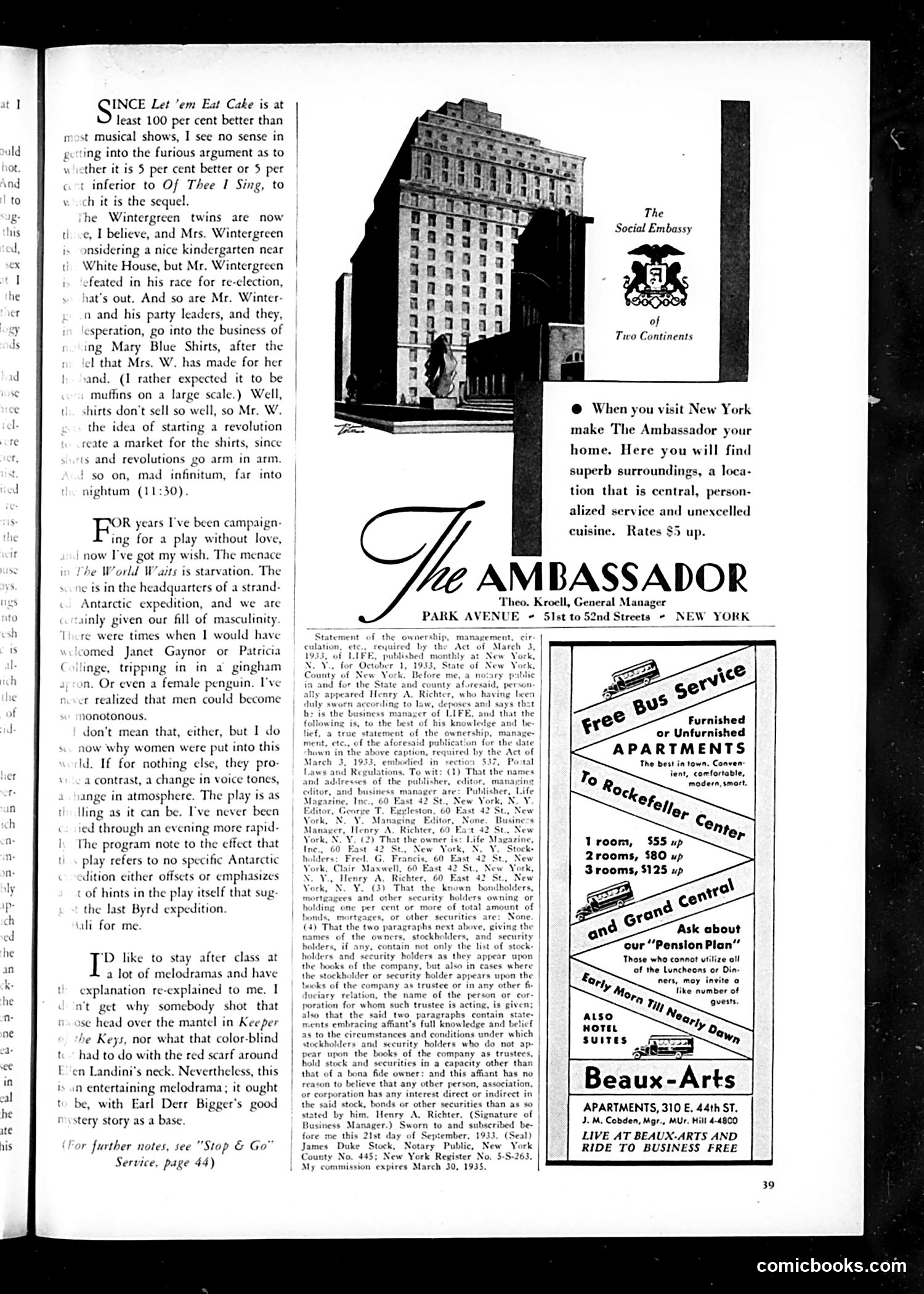 Life — December 1933 — page 41 of 51