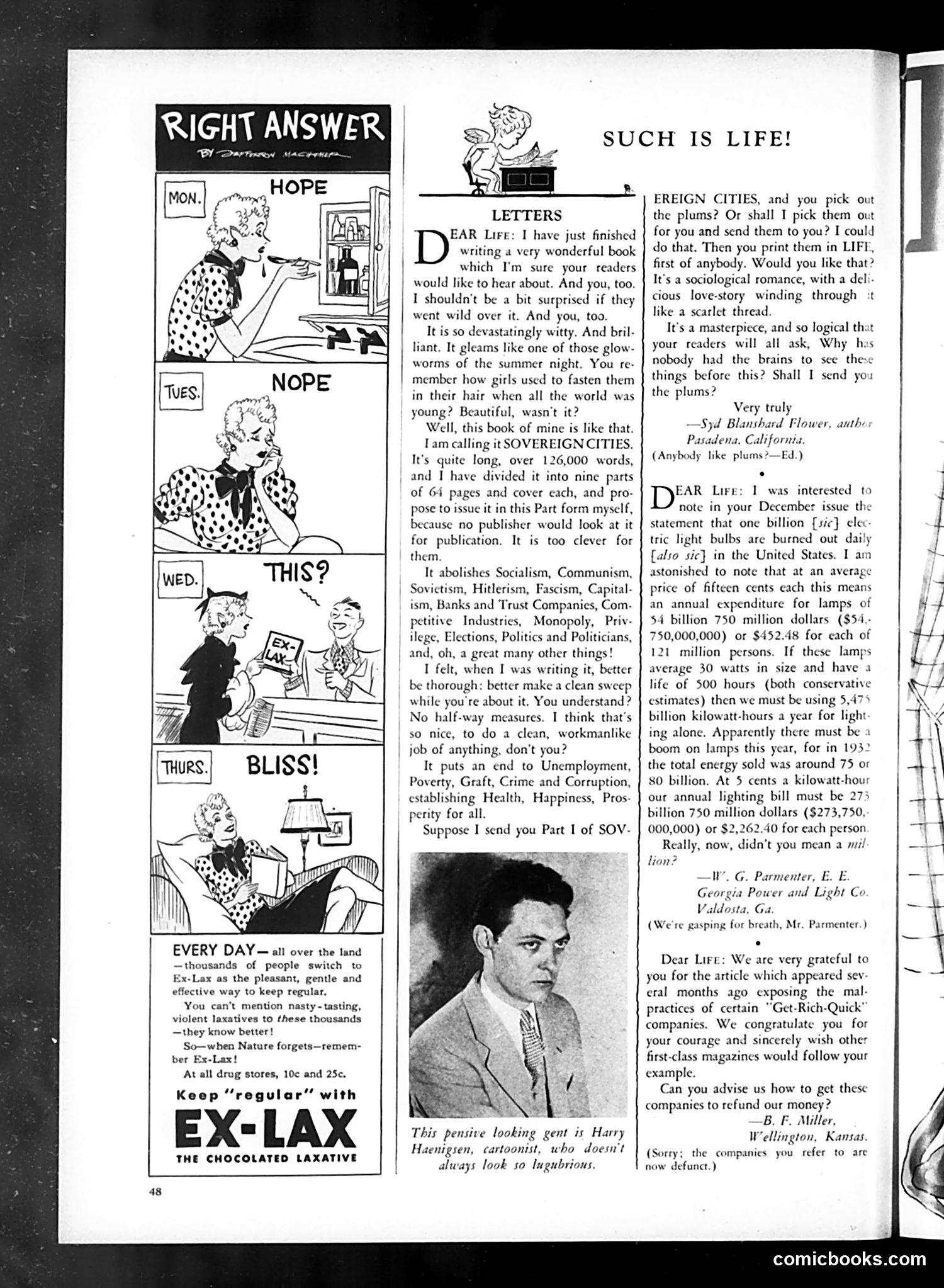 Life — February 1934 — page 52 of 52