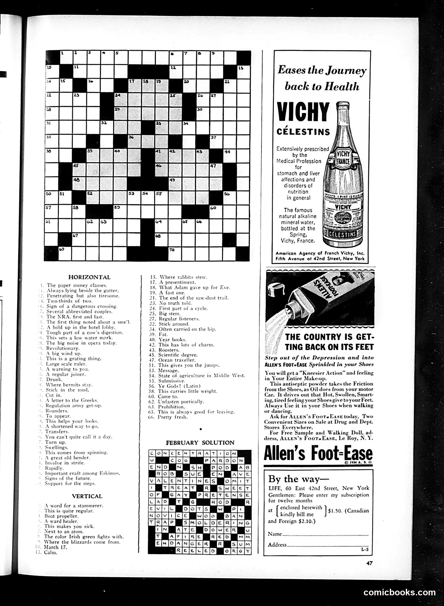Life — March 1934 — page 49 of 50