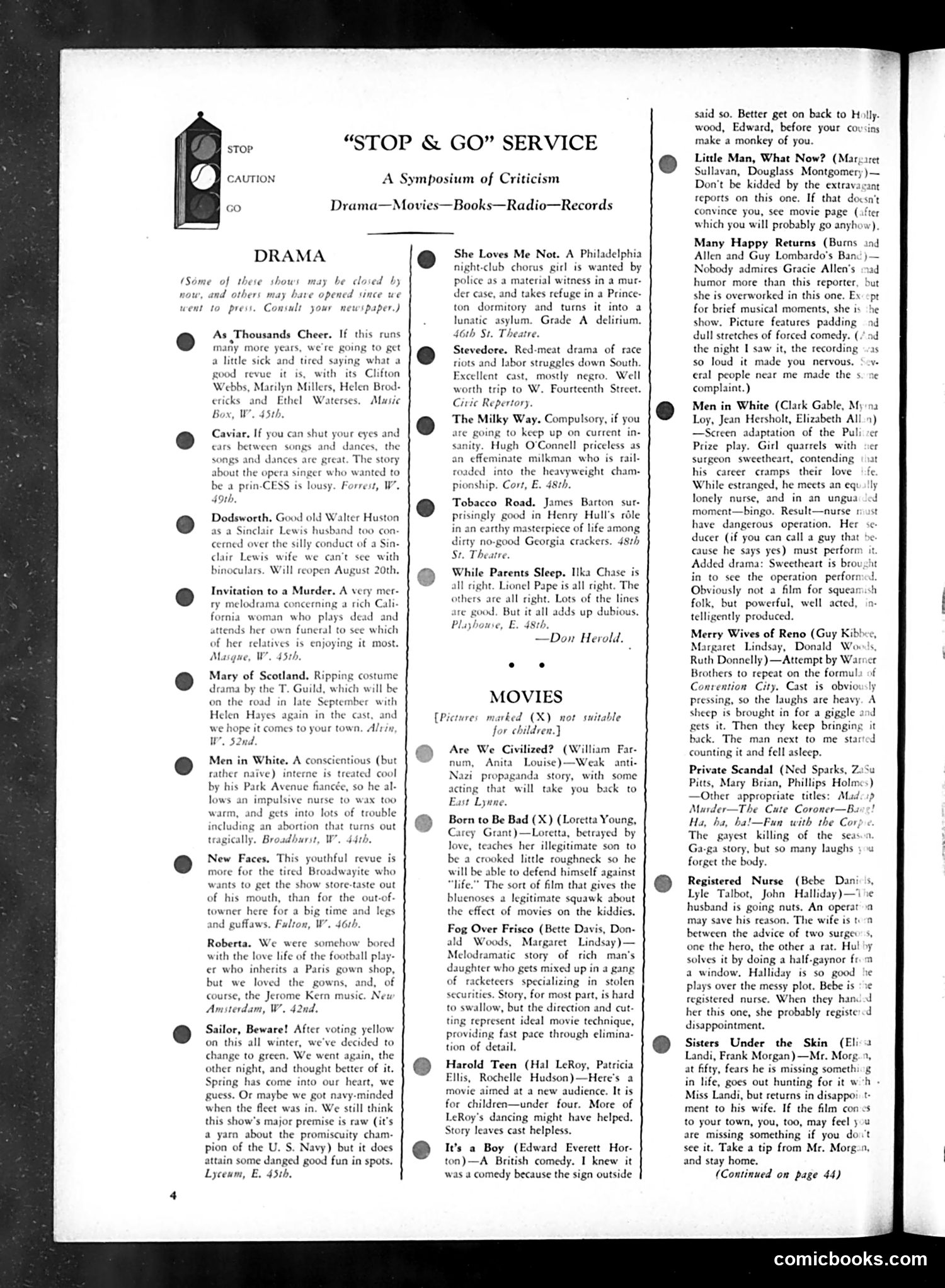 Life — August 1934 — page 6 of 50