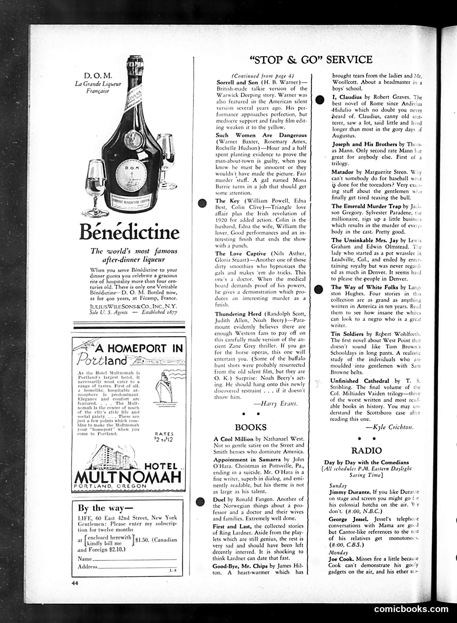 Life — August 1934 — page 46 of 50