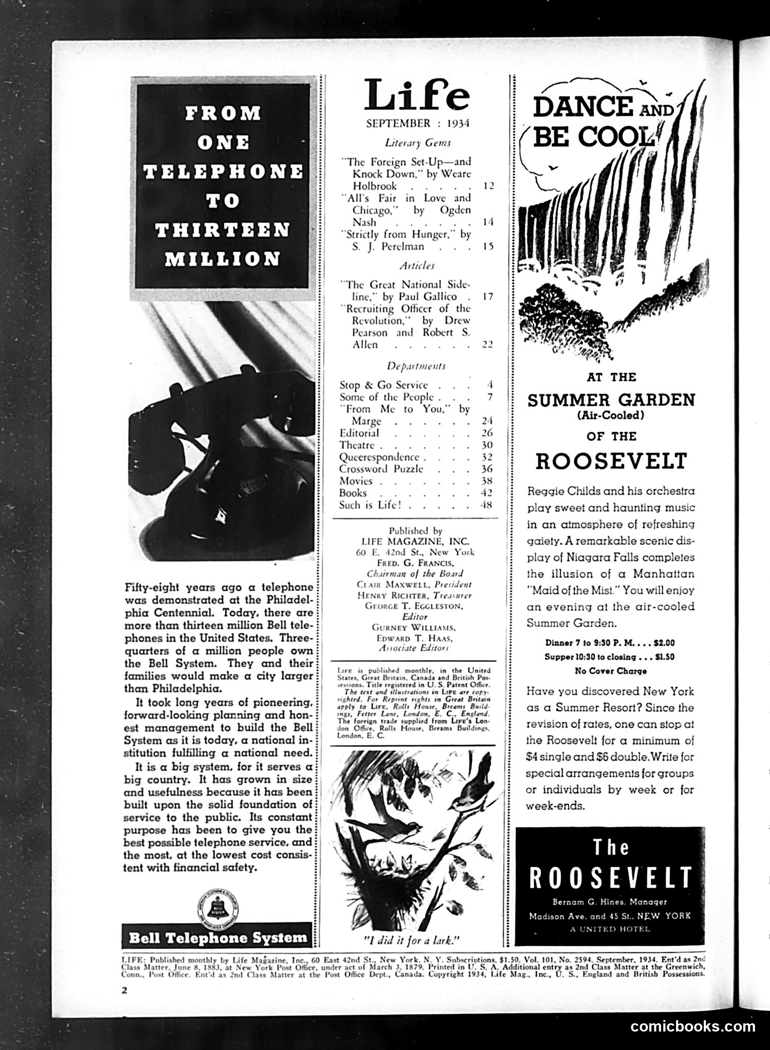 Life — September 1934 — page 4 of 50