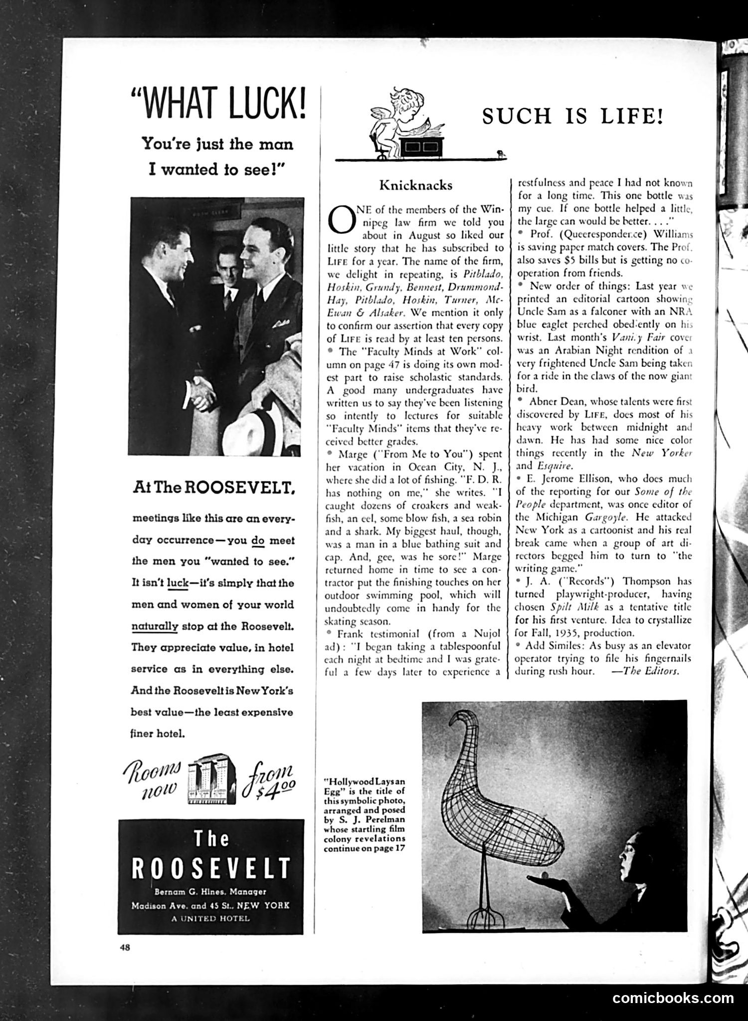Life — October 1934 — page 50 of 50