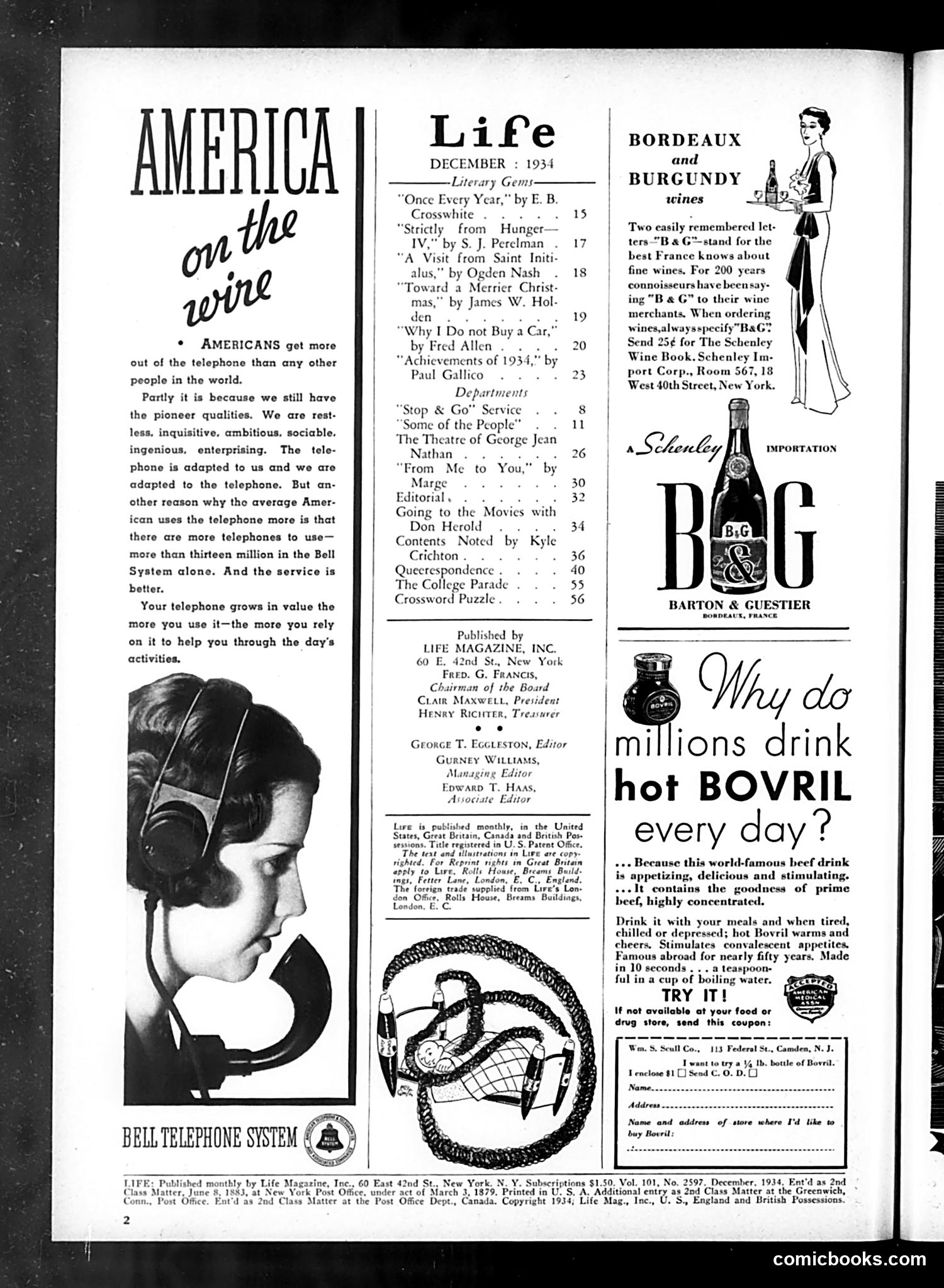 Life — December 1934 — page 4 of 59